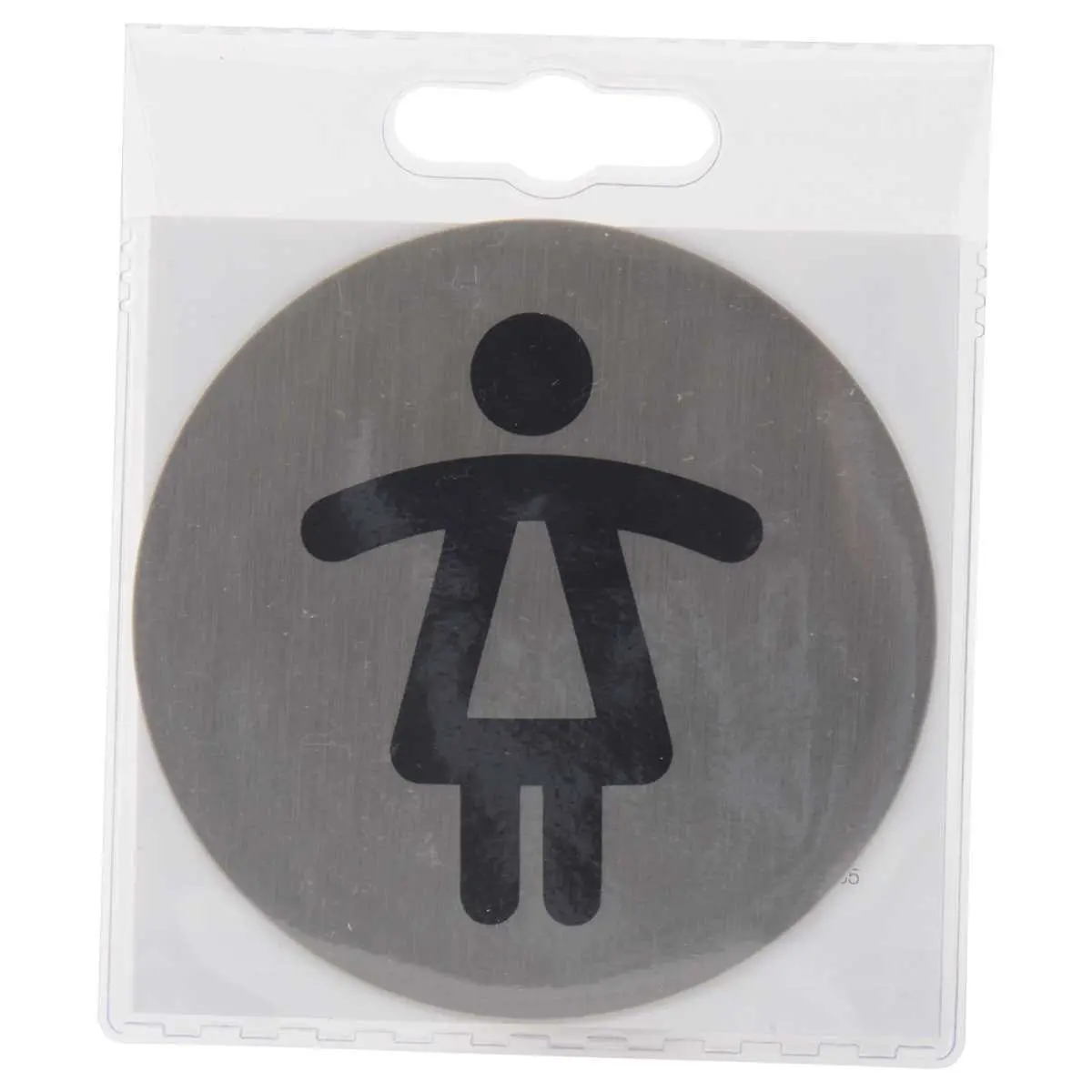 Plaque de porte ronde &ndash; Pictogramme &laquo;&nbsp;Femmes&nbsp;&raquo; - DURABLE photo du produit