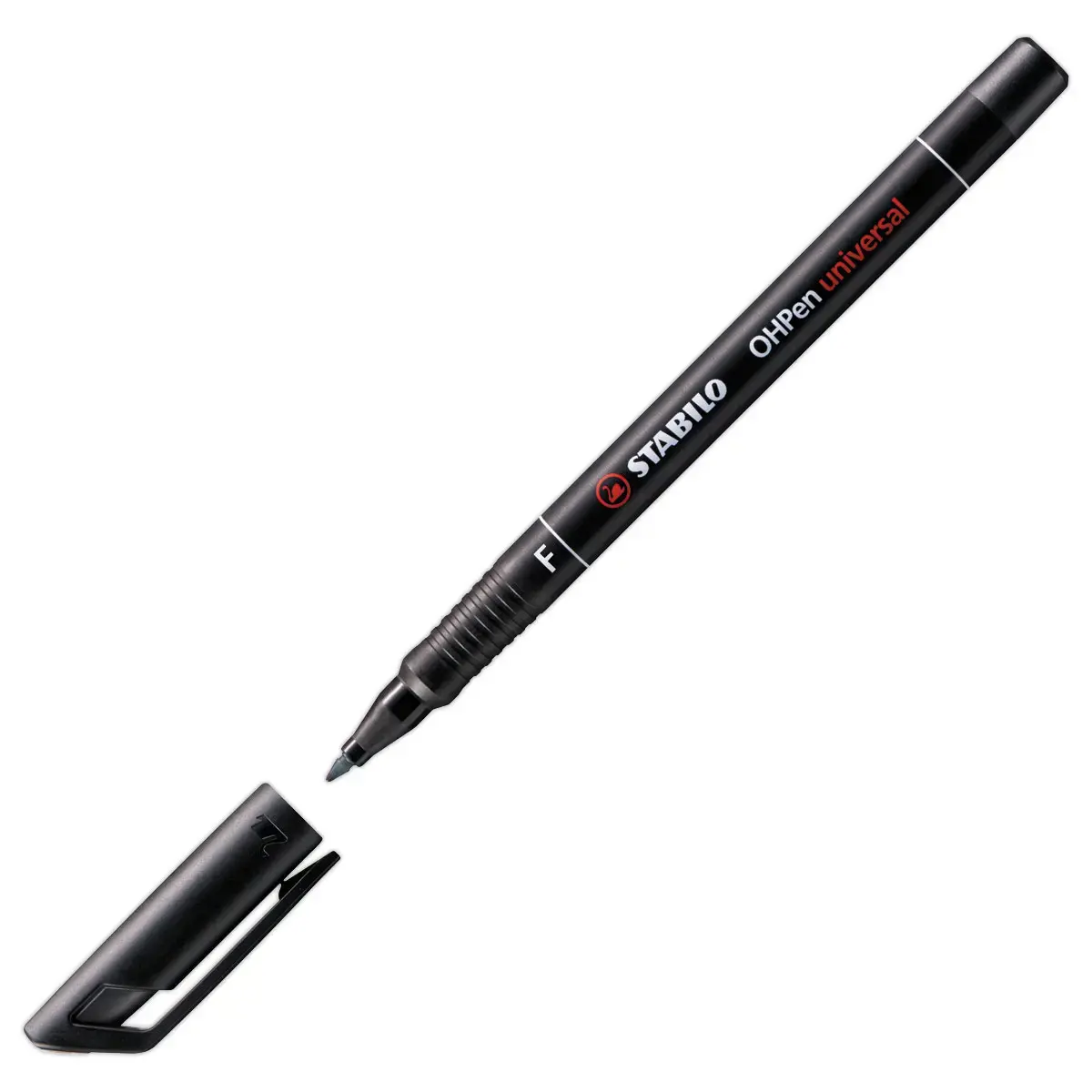 Marqueur OHPen permanent  0.7 mm - Pointe fine - Noir - STABILO photo du produit