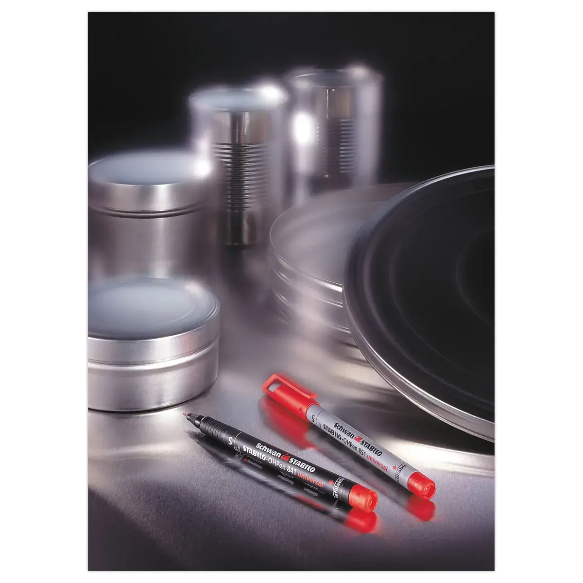 Marqueur OHPen permanent  0.7 mm - Pointe fine - Noir - STABILO photo du produit