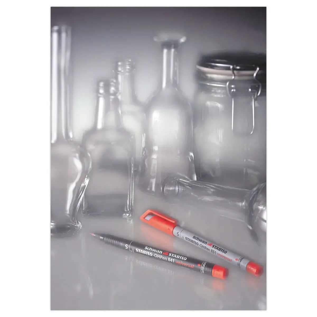 Marqueur OHPen soluble fin 0,7 - Pointe fine - Noir - STABILO photo du produit