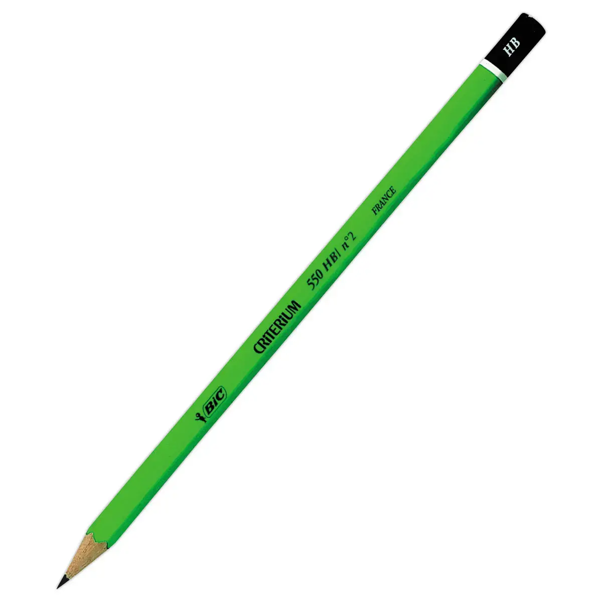 12 Crayons à papier 550 - HB - BIC photo du produit