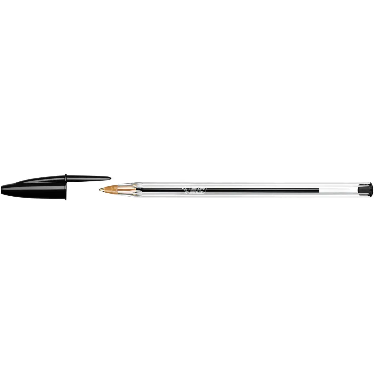 Stylo bille Cristal - Écriture moyenne - Noir - BIC photo du produit
