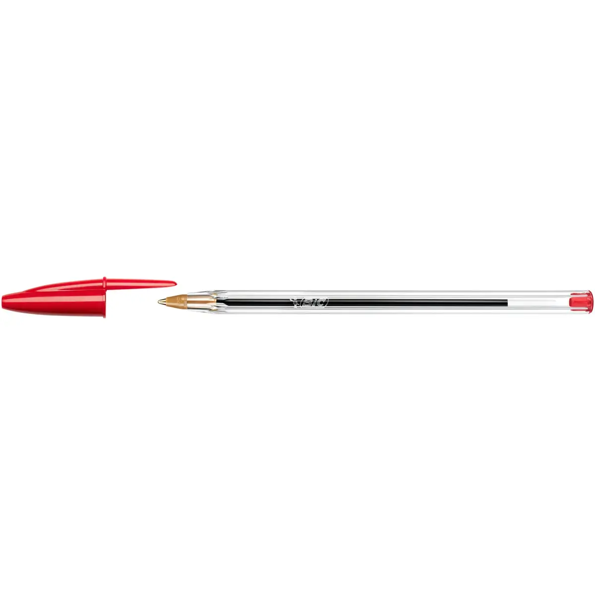 Stylo bille Cristal - Écriture moyenne - Rouge - BIC photo du produit