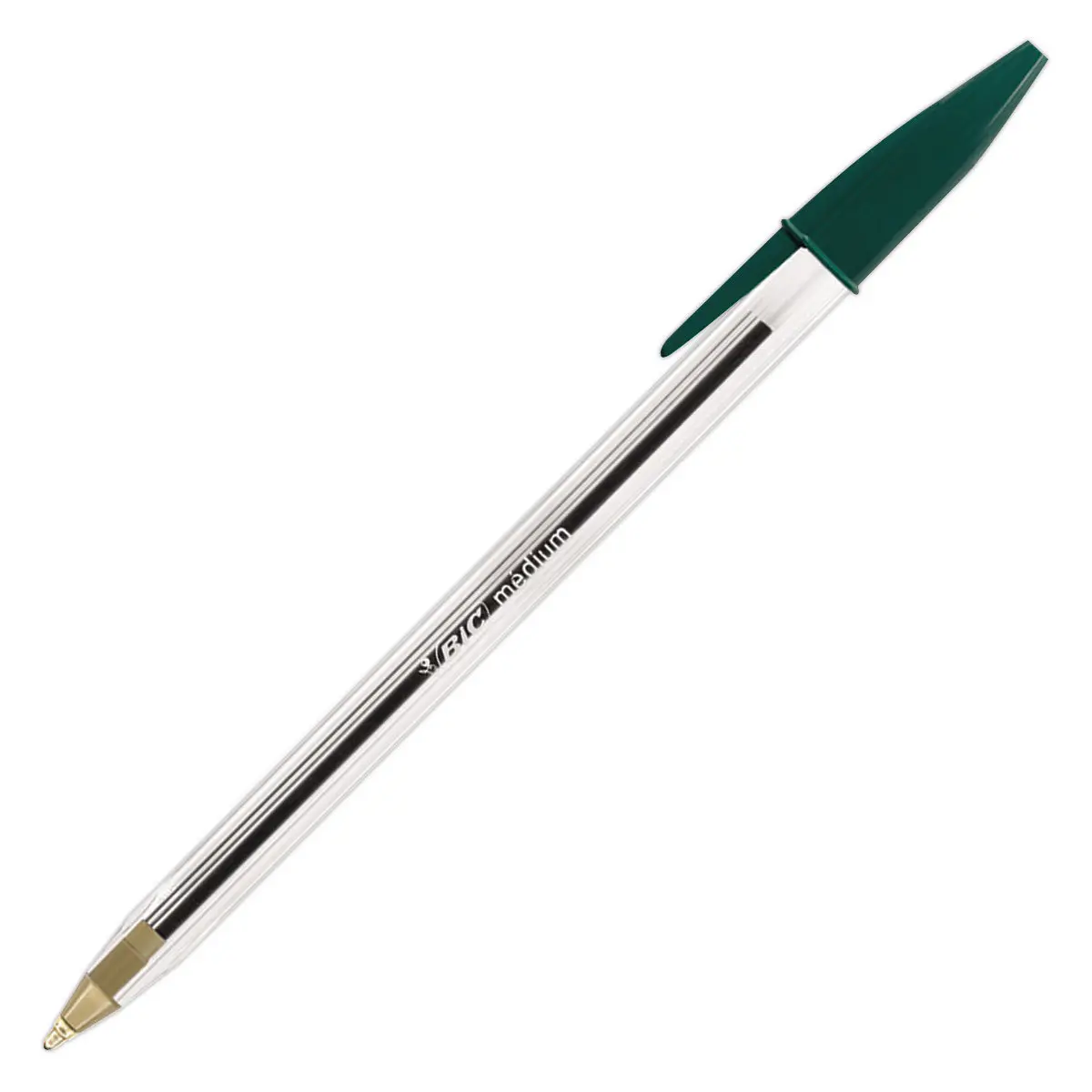 Stylo bille Cristal - Écriture moyenne - Vert - BIC photo du produit