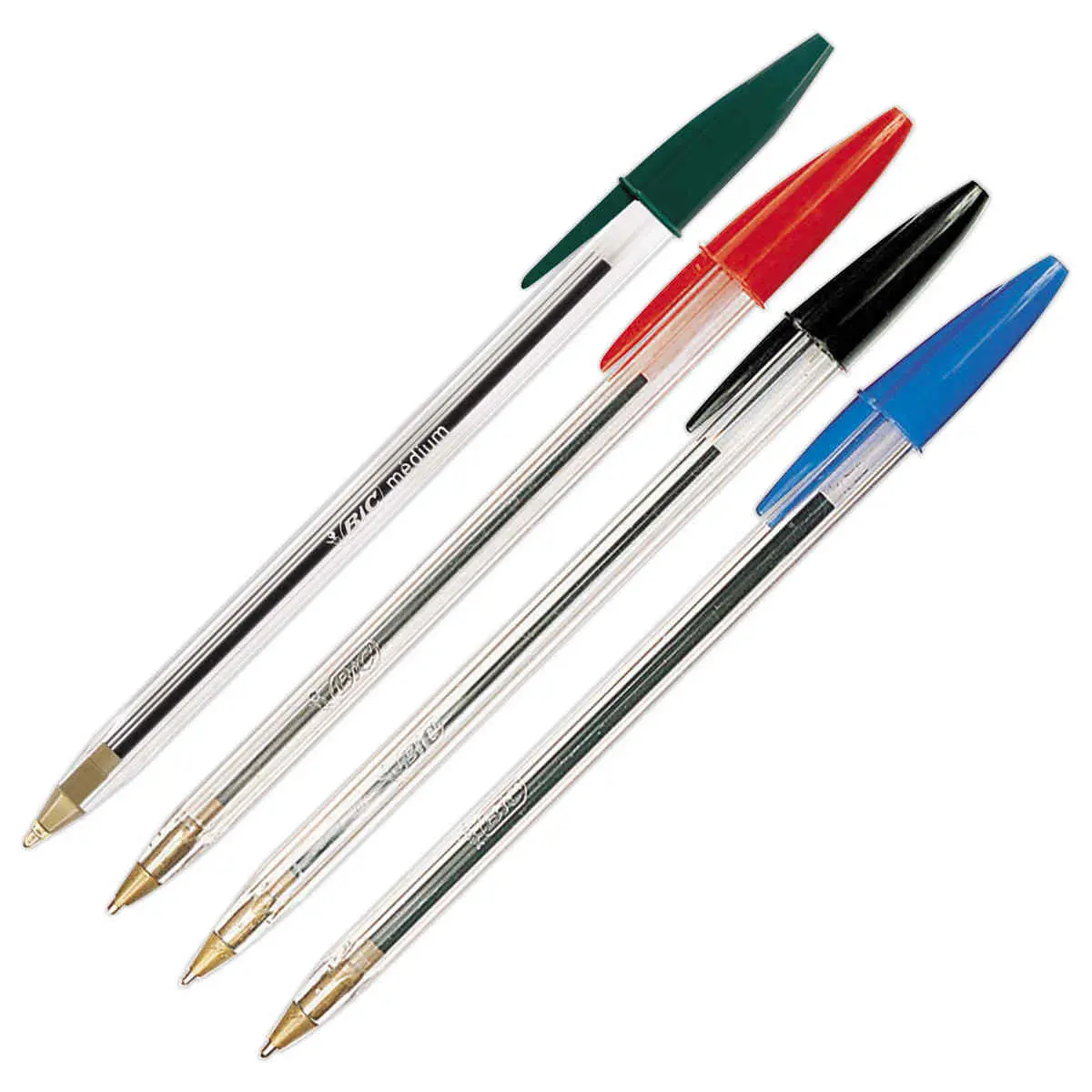 Stylo bille Cristal - Écriture moyenne - Vert - BIC photo du produit