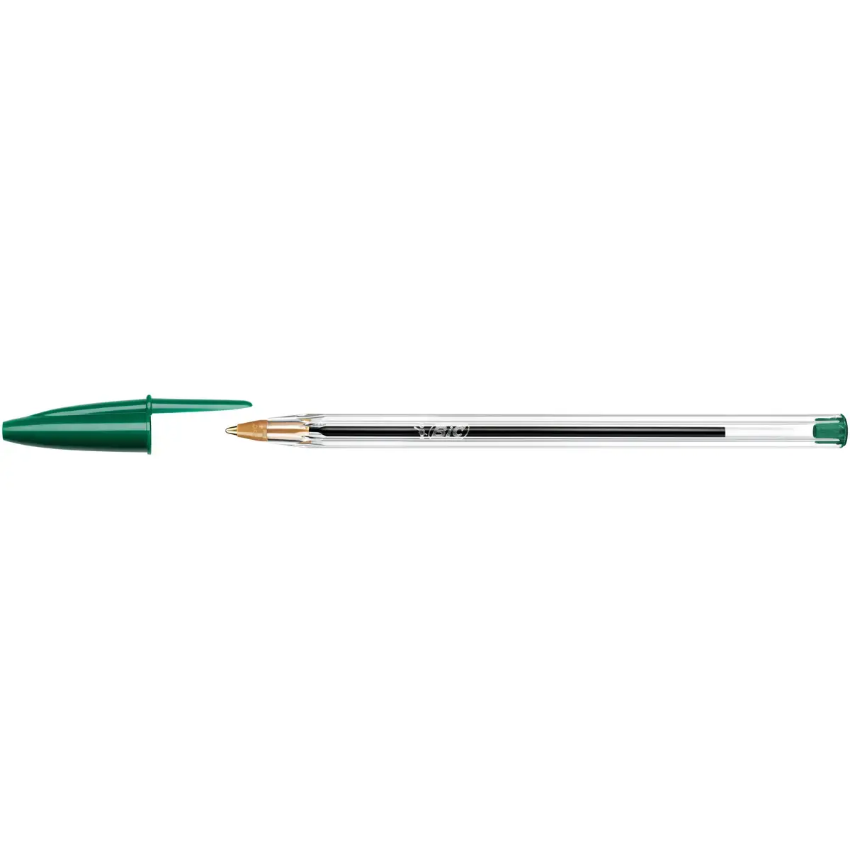 Stylo bille Cristal - Écriture moyenne - Vert - BIC photo du produit