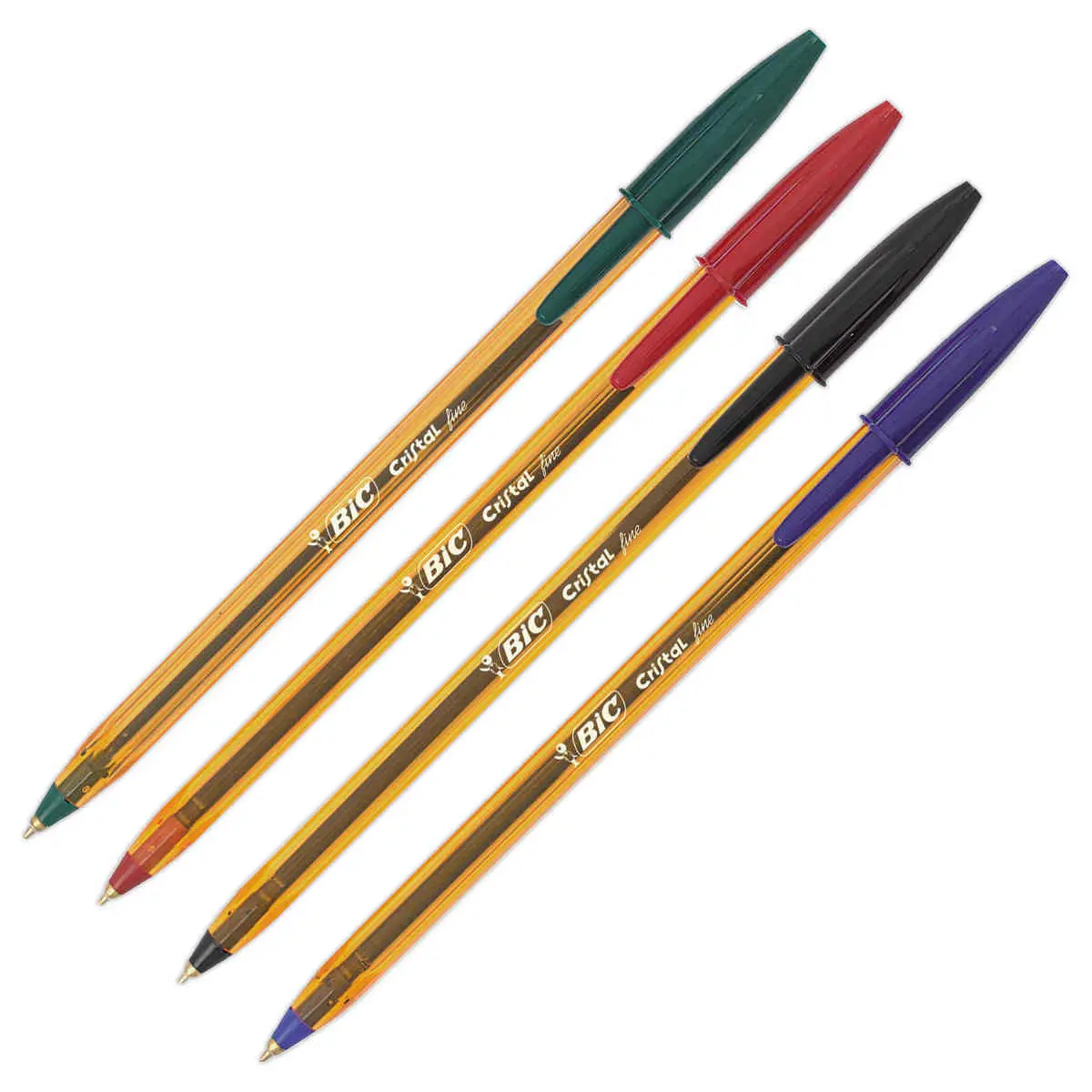 Stylo bille Cristal Fine - Rouge - BIC photo du produit