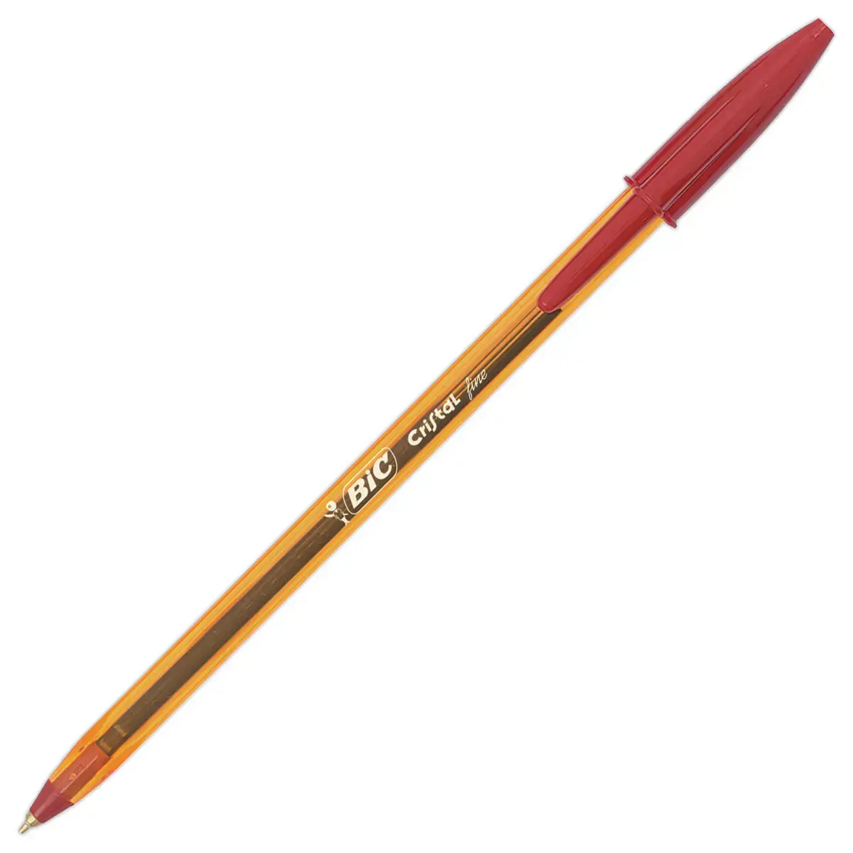 Stylo bille Cristal Fine - Rouge - BIC photo du produit