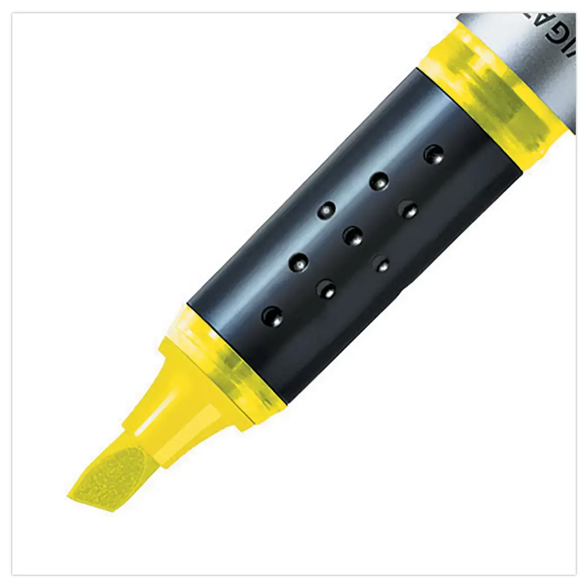 Surligneur Navigator - Encre liquide - Pointe biseautée - Jaune - Stabilo photo du produit