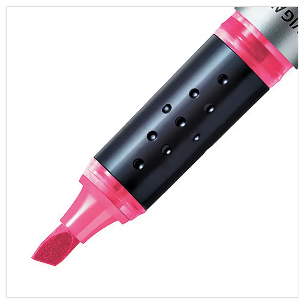 Surligneur Navigator - Encre liquide - Pointe biseaut&eacute;e - Rose - Stabilo photo du produit