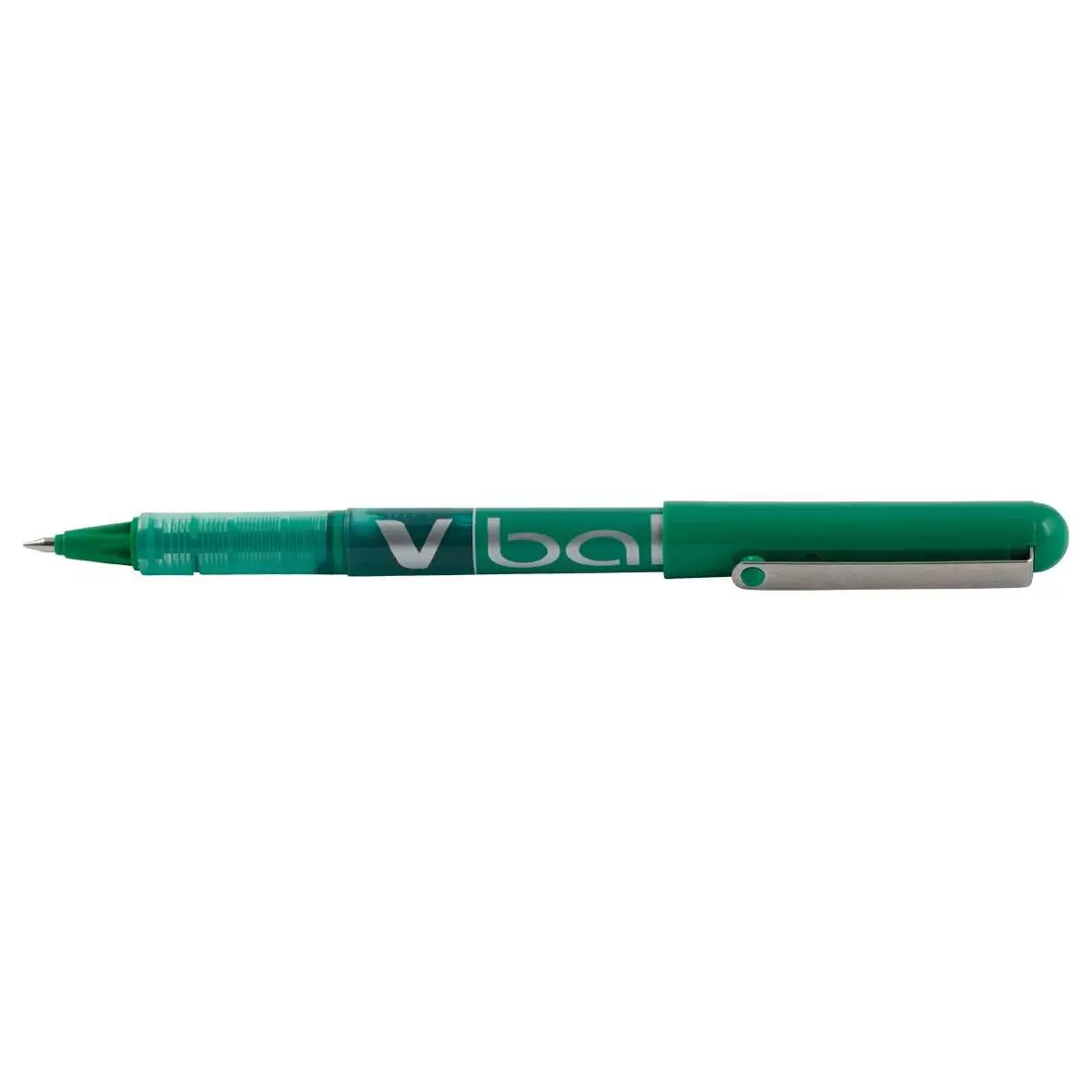 Stylo roller pointe métal V Ball 05 - écriture fine - vert - Pilot photo du produit