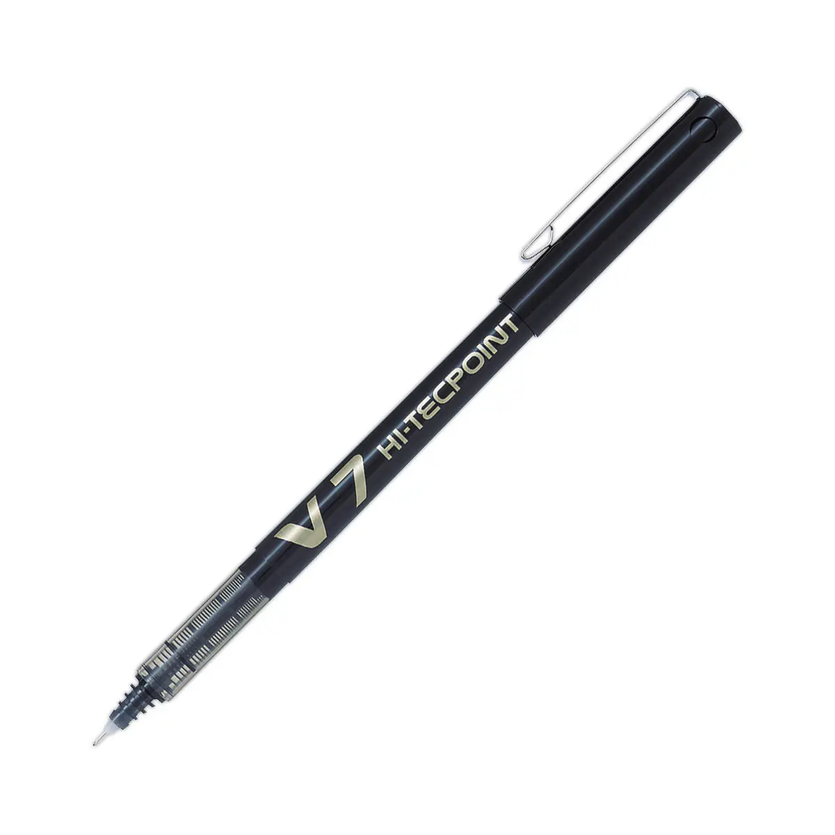 Stylo roller pointe aiguille Hi-Tecpoint V7 - Noir - Pilot photo du produit