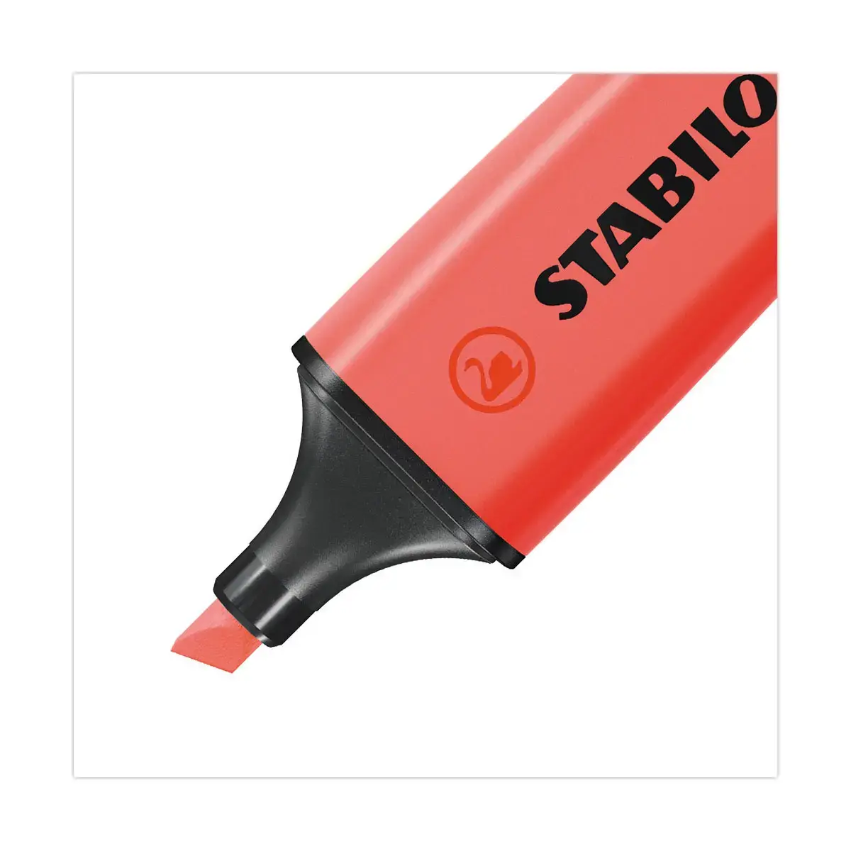 Surligneur BOSS ORIGINAL - Pointe biseautée - Rouge - STABILO photo du produit