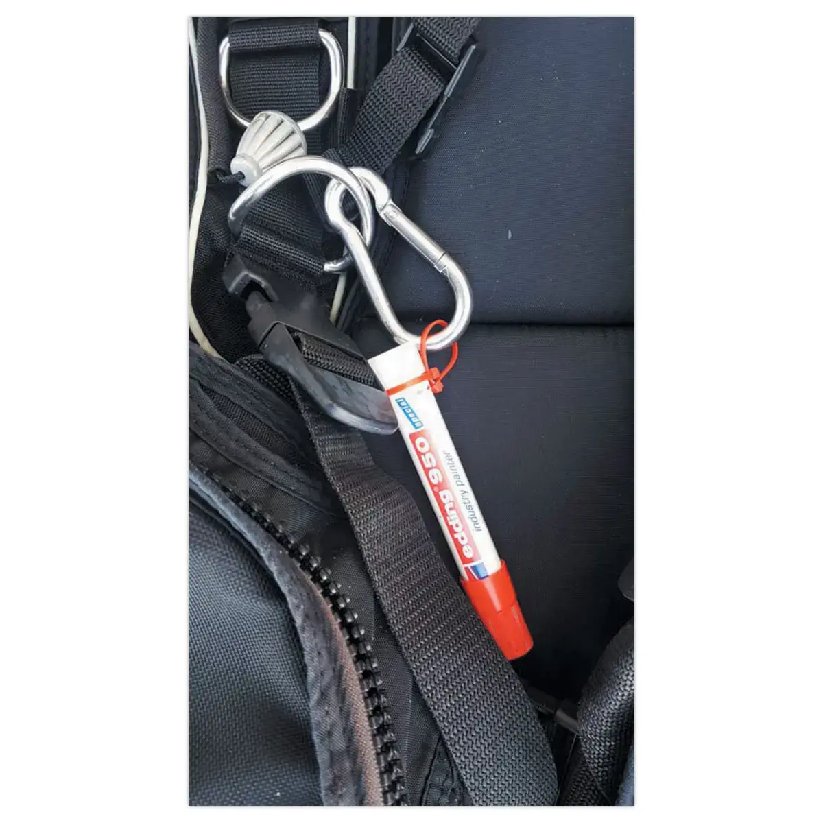 Craie permanente industrielle 950 - Blanc - Edding photo du produit