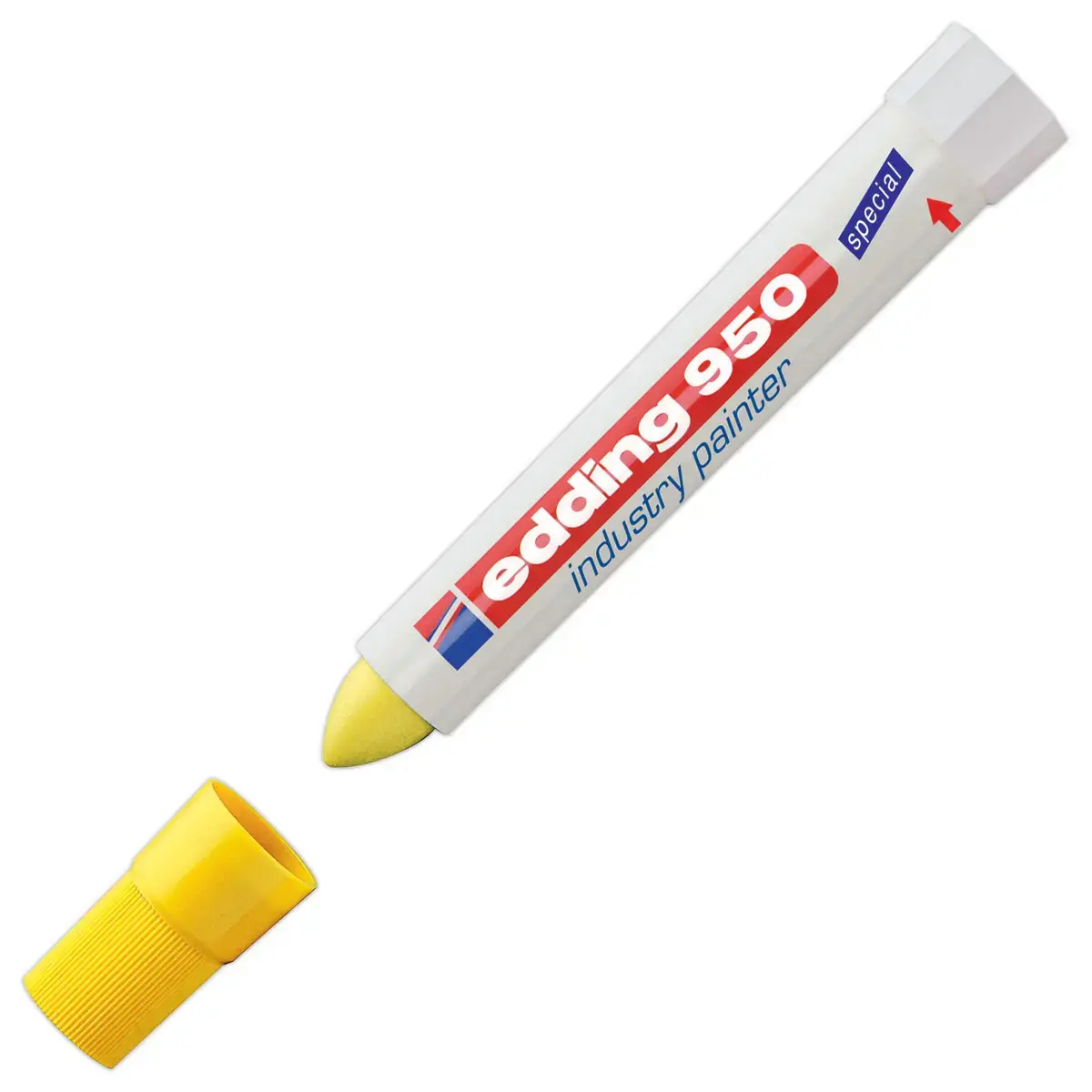 Craie permanente industrielle Edding 950 - Jaune photo du produit