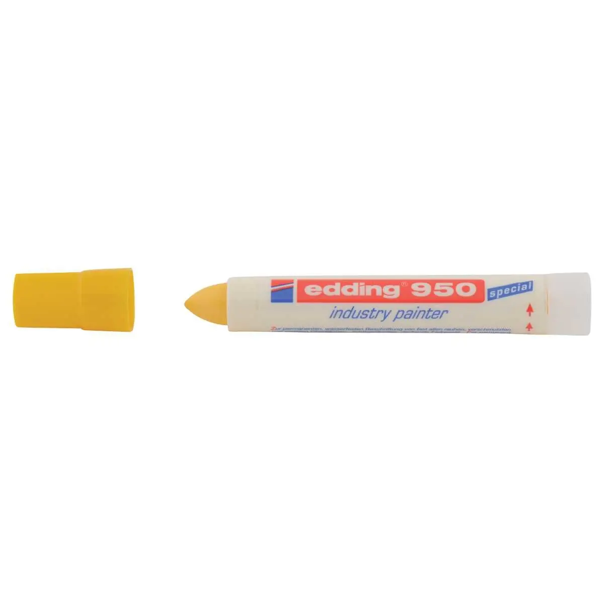 Craie permanente industrielle Edding 950 - Jaune photo du produit