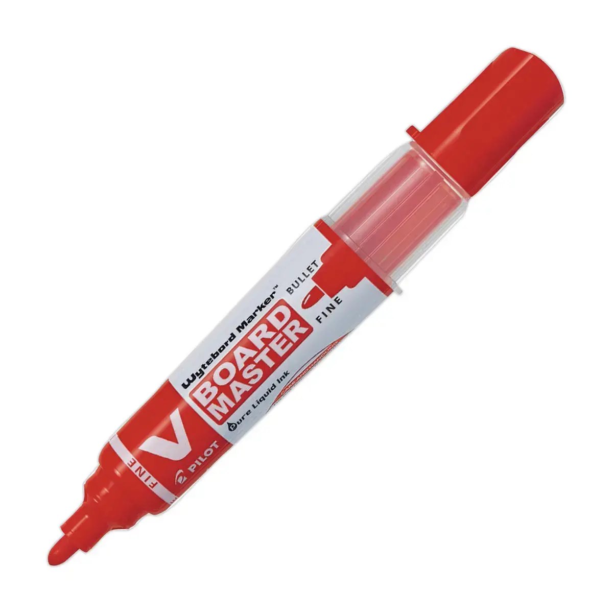Marqueur V-Board Master Begreen - Pointe ogive - Rouge - Pilot photo du produit