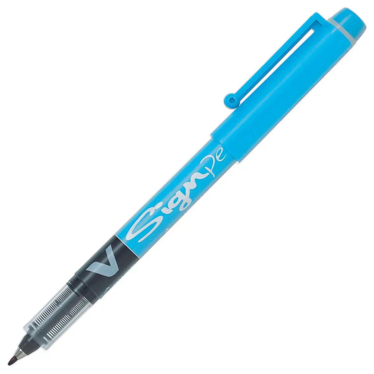 Feutre &agrave; encre liquide V Sign Pen - Bleu clair - Pilot photo du produit
