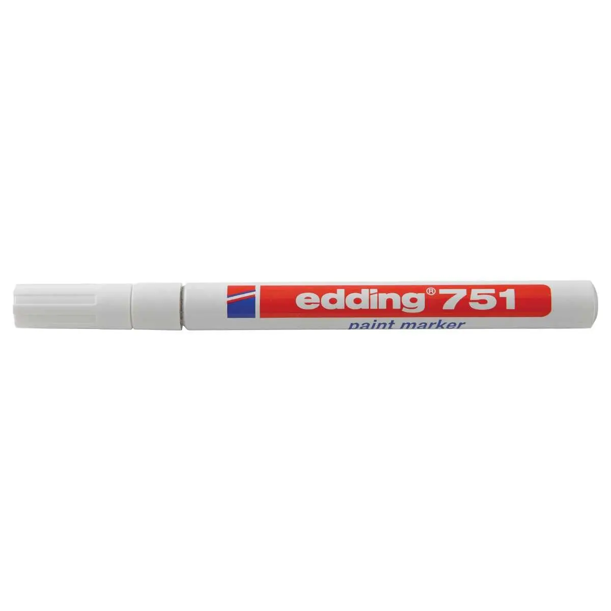 Marqueur peinture E-751 pointe fine blanc - Edding