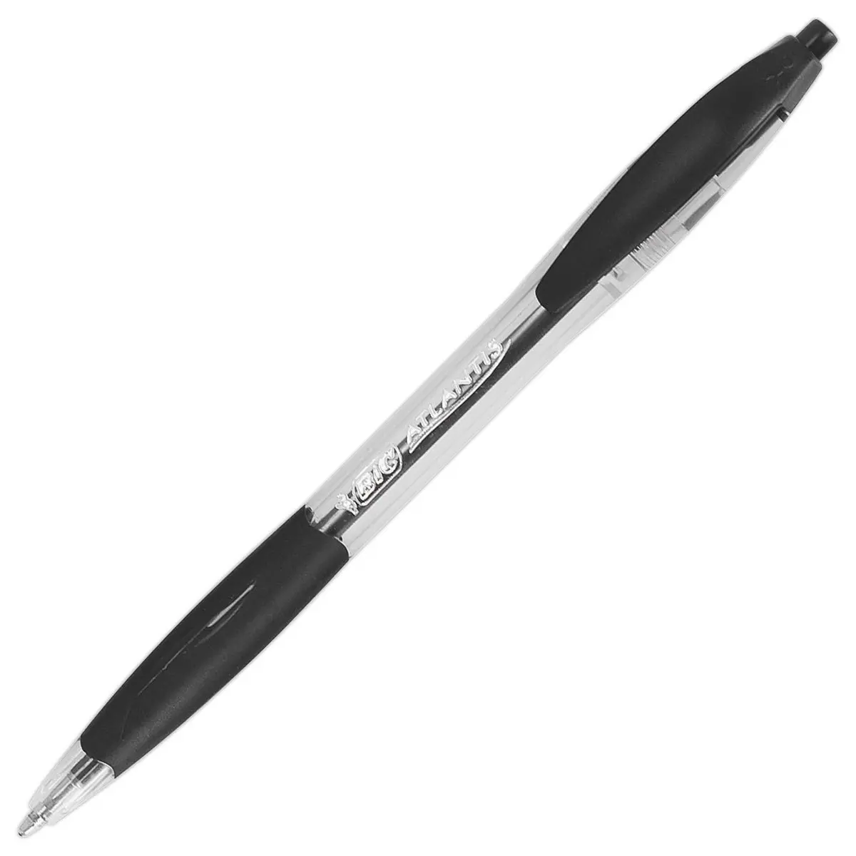 Stylo bille rétractable et rechargeable Atlantis Classic - Noir - BIC photo du produit