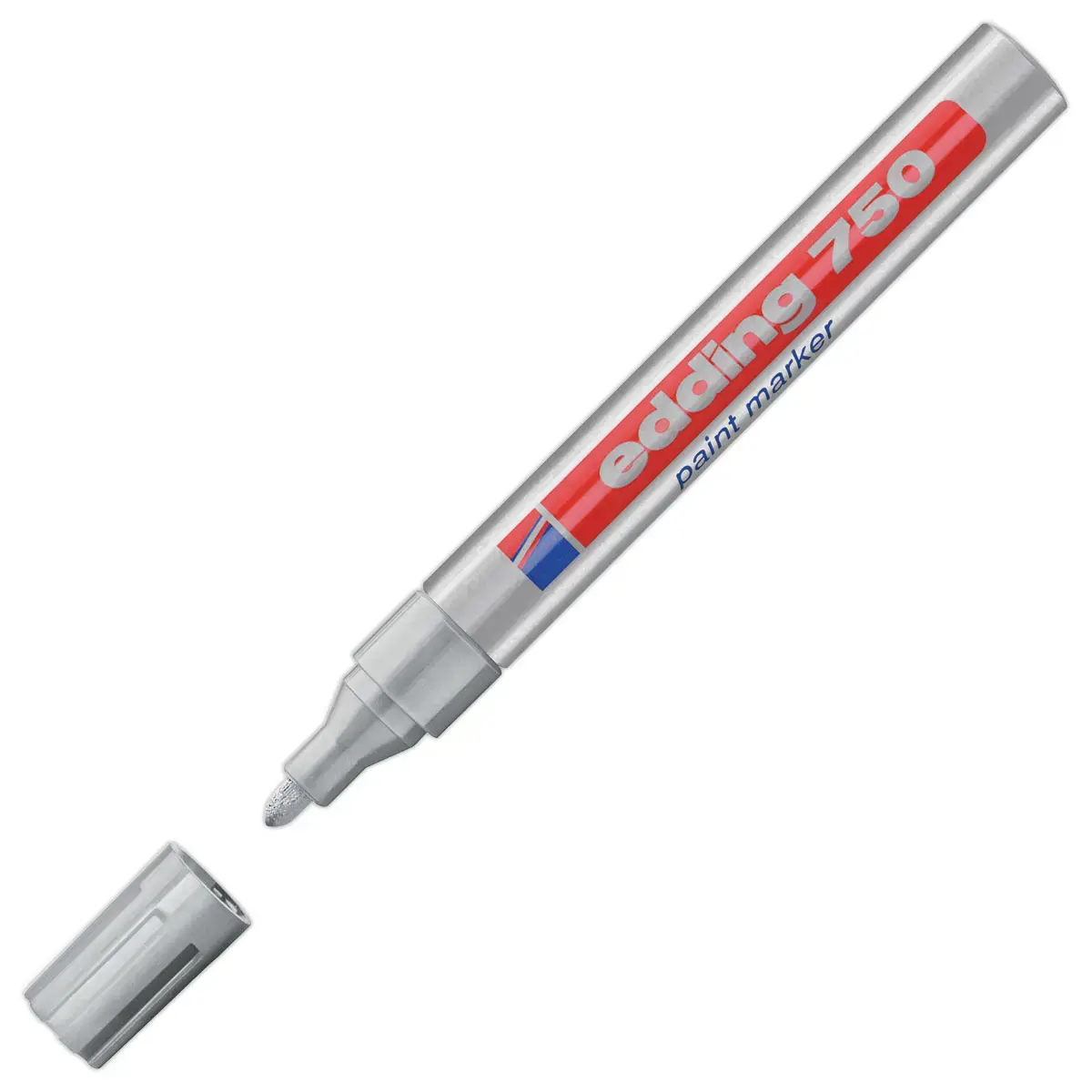 Marqueur peinture Edding 750 pointe moyenne - Argent photo du produit