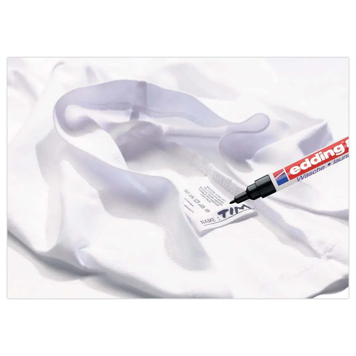 Marqueur textile 8040 - Permanent - Noir - Edding photo du produit