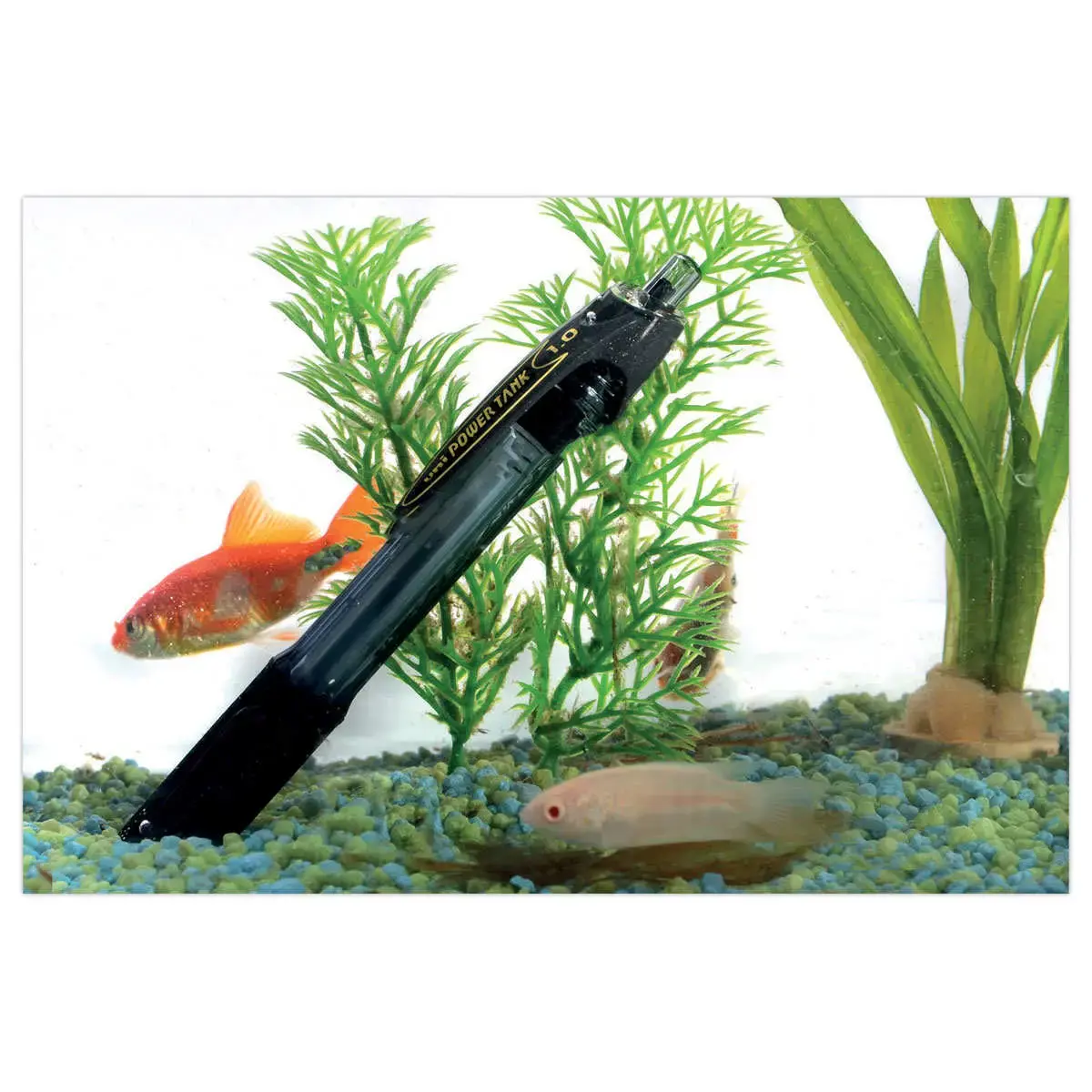 Stylo bille Power Tank Rétractable - Rechargeable - Noir - UNI-BALL photo du produit