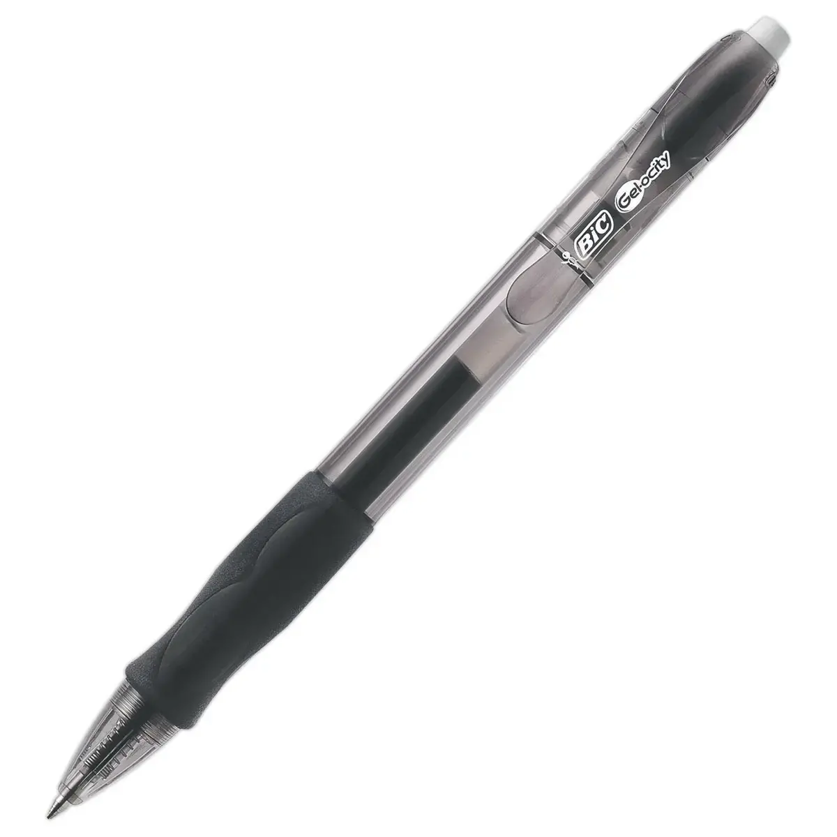 Stylo retractable Gel-ocity - Écriture moyenne - Noir - BIC photo du produit