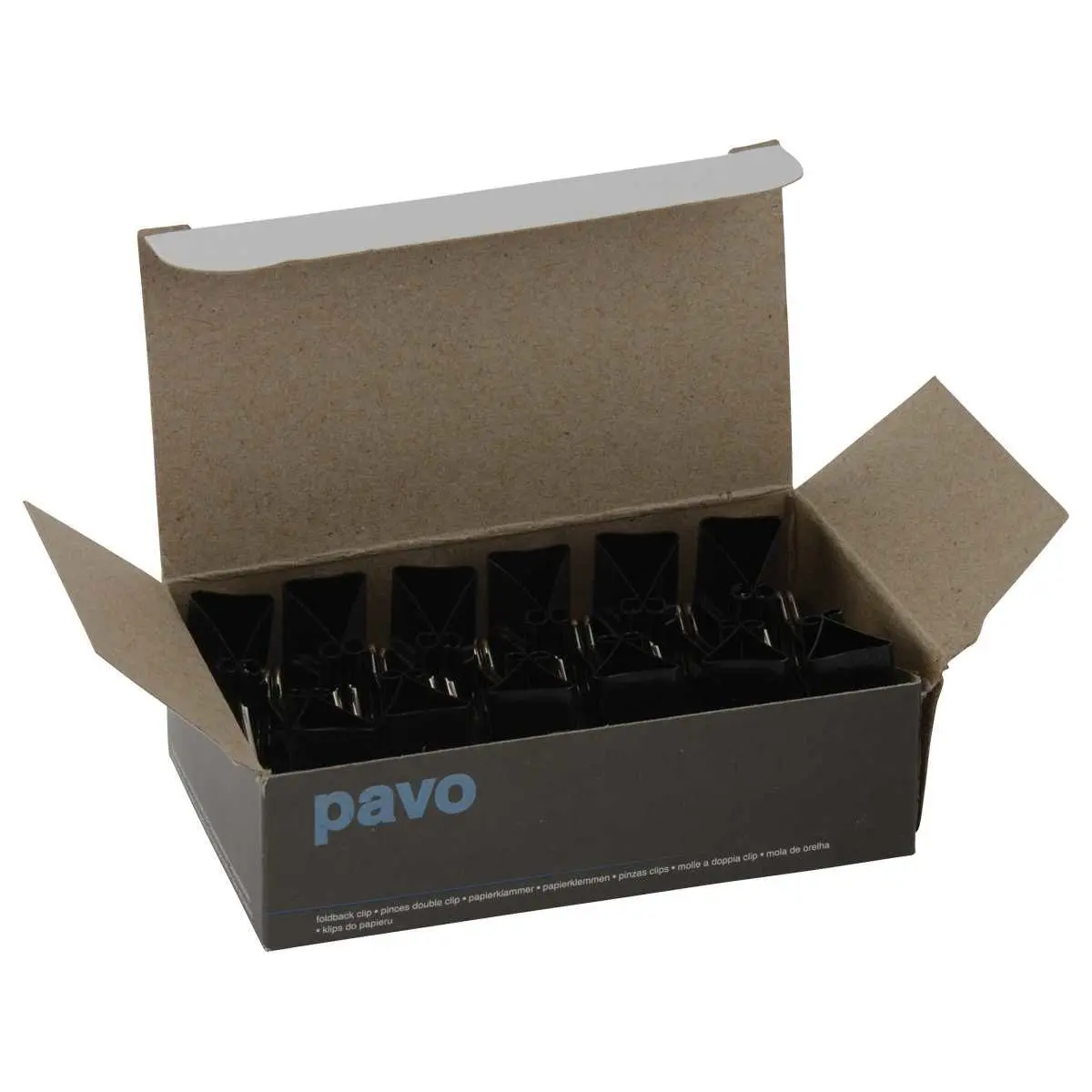 12 Pinces &agrave; dessin &agrave; branches rabattantes - 25 x 8 mm photo du produit