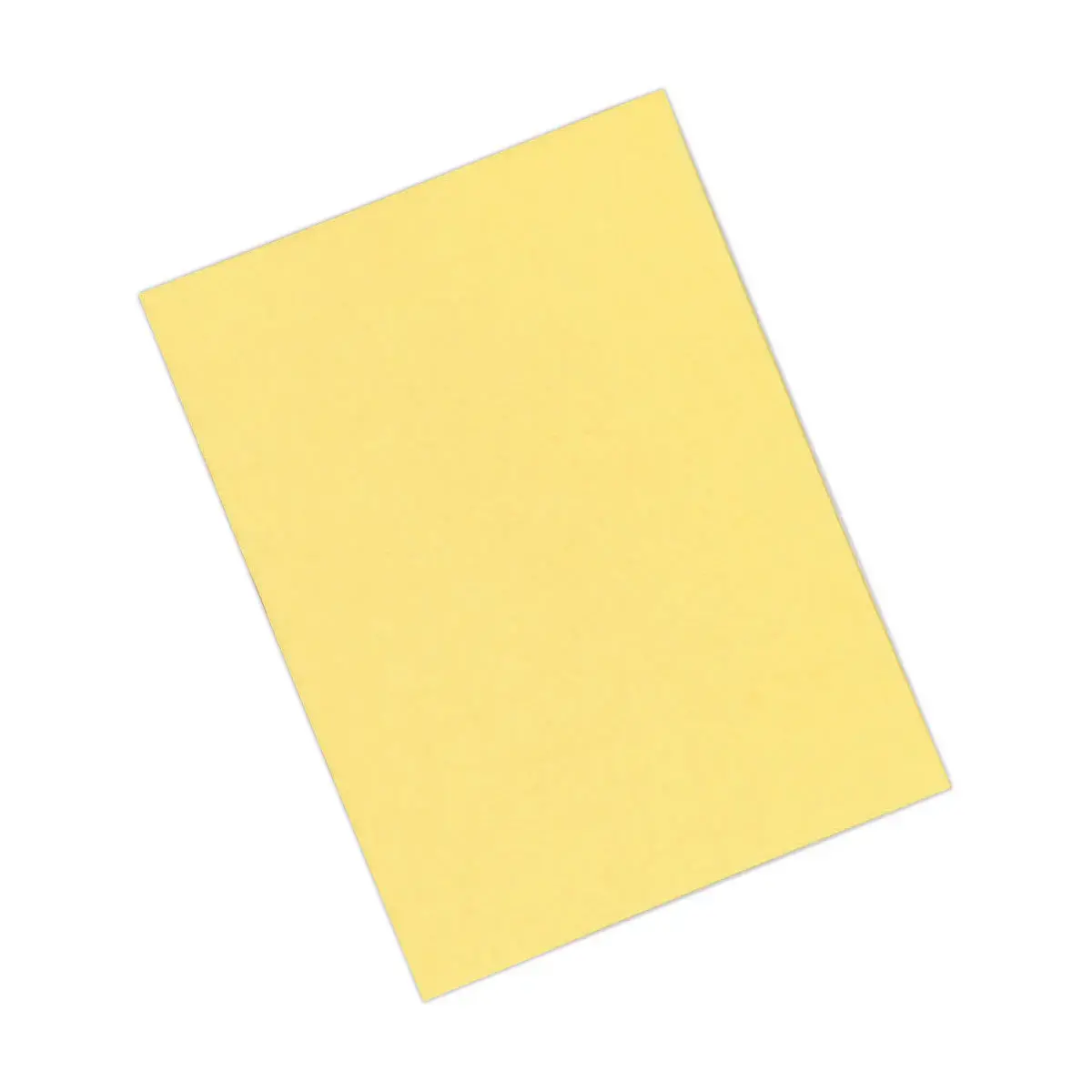 100 Chemises 220 g recyclées - Jaune - Exacompta photo du produit