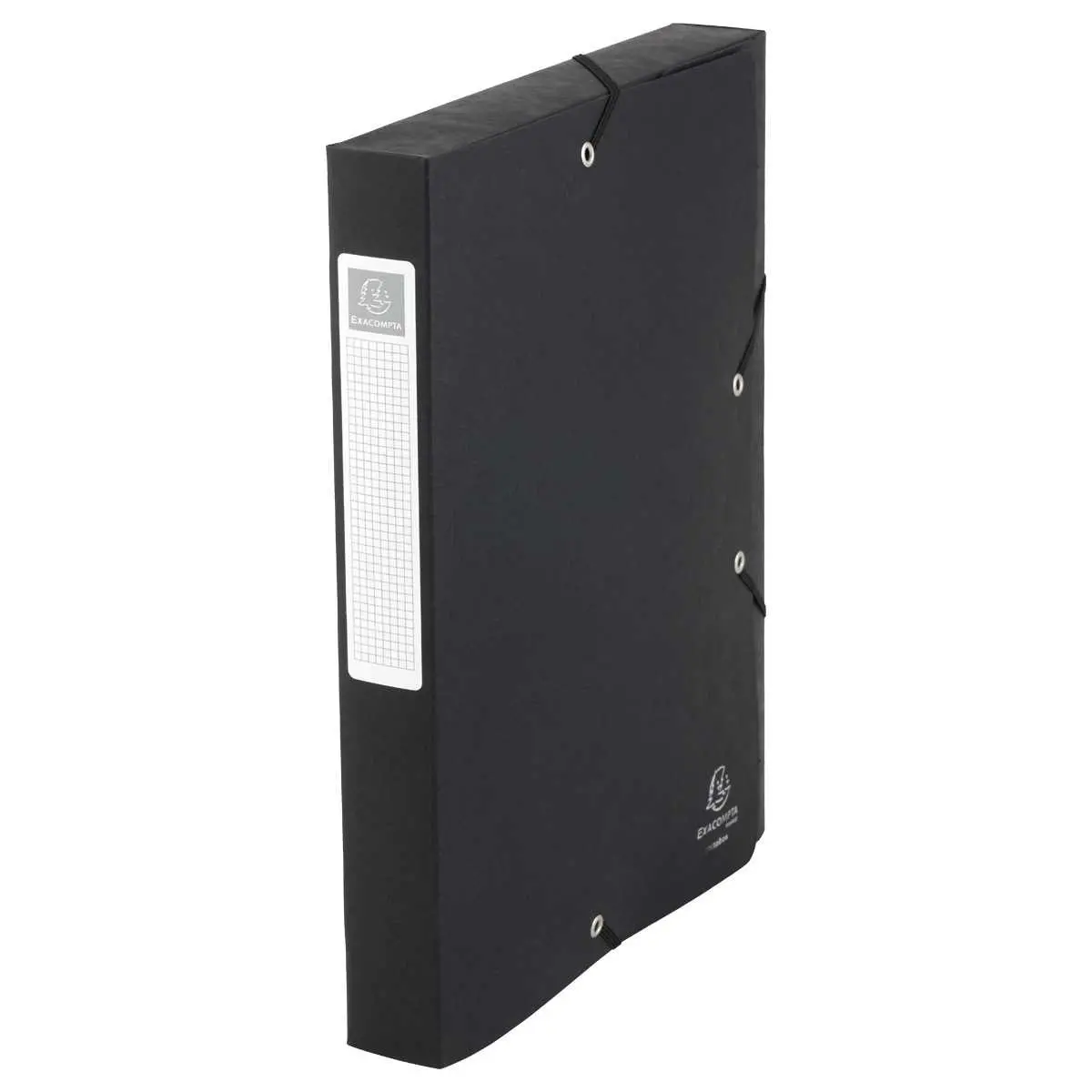 Boîte de classement Cartobox - Dos 4 cm - Noir - Exacompta photo du produit