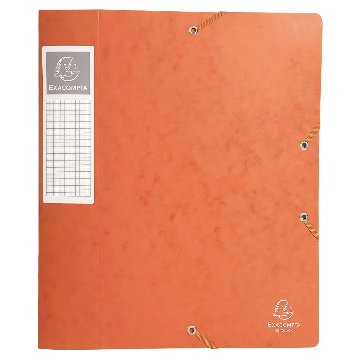 Boîte de classement Cartobox - Dos 6 cm - Orange - Exacompta photo du produit