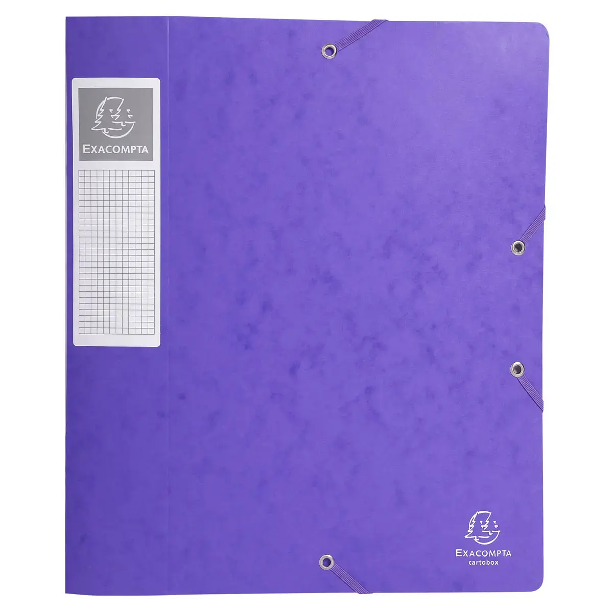 Boîte de classement Cartobox - Dos 6 cm - violet - Exacompta photo du produit