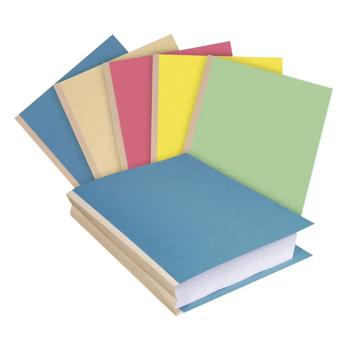 25 Chemises dos toilé Forever 320g - 24 x 32 cm - Assortis - Exacompta photo du produit