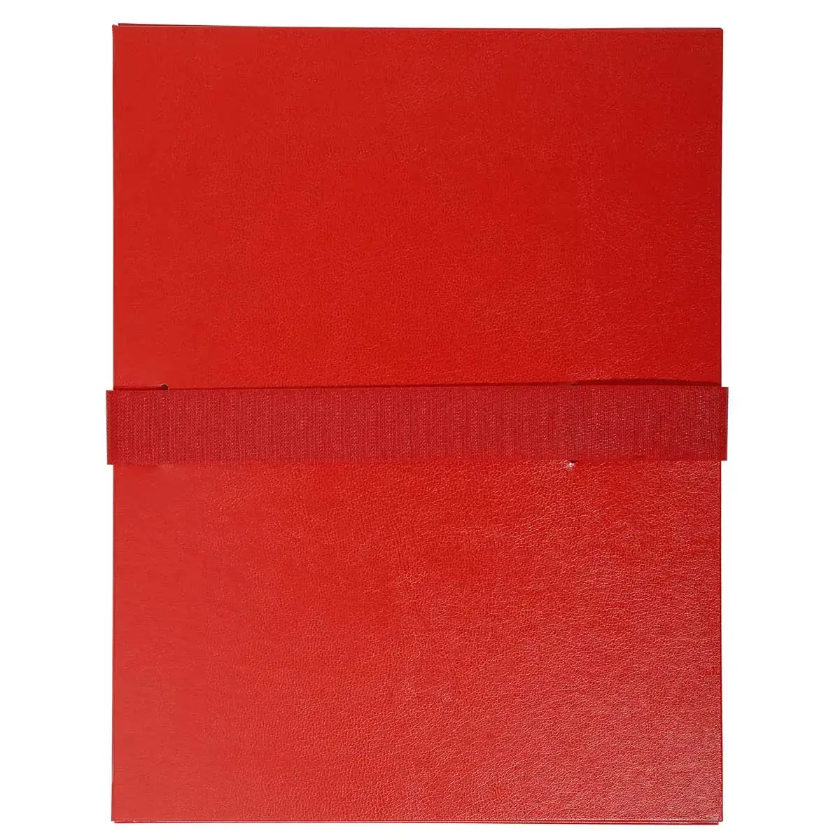 Chemise extensible &agrave; sangle velcro - Rouge - Exacompta photo du produit