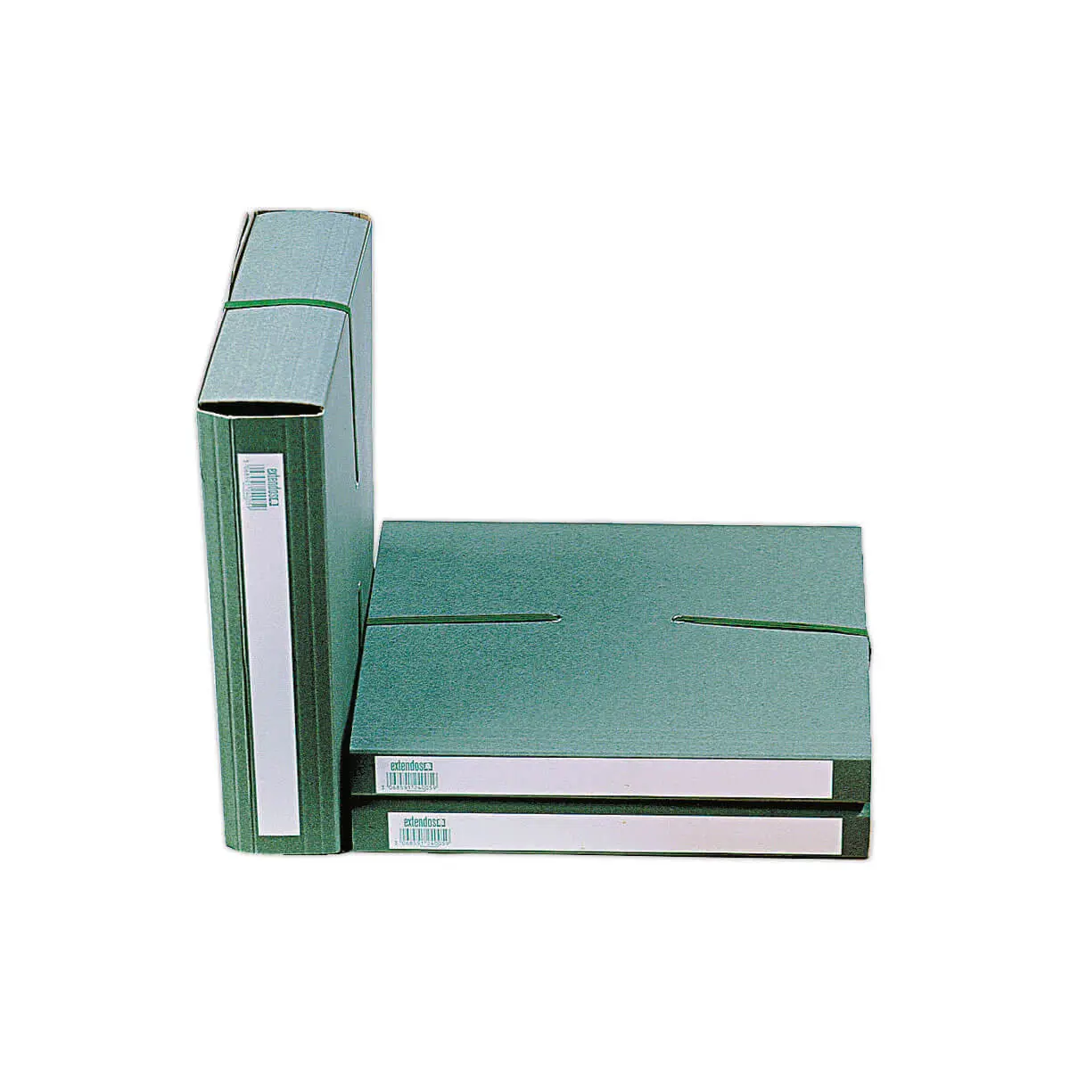 Dossier d'archives 12-40 - Dos 7cm - Vert - EXTENDOS photo du produit