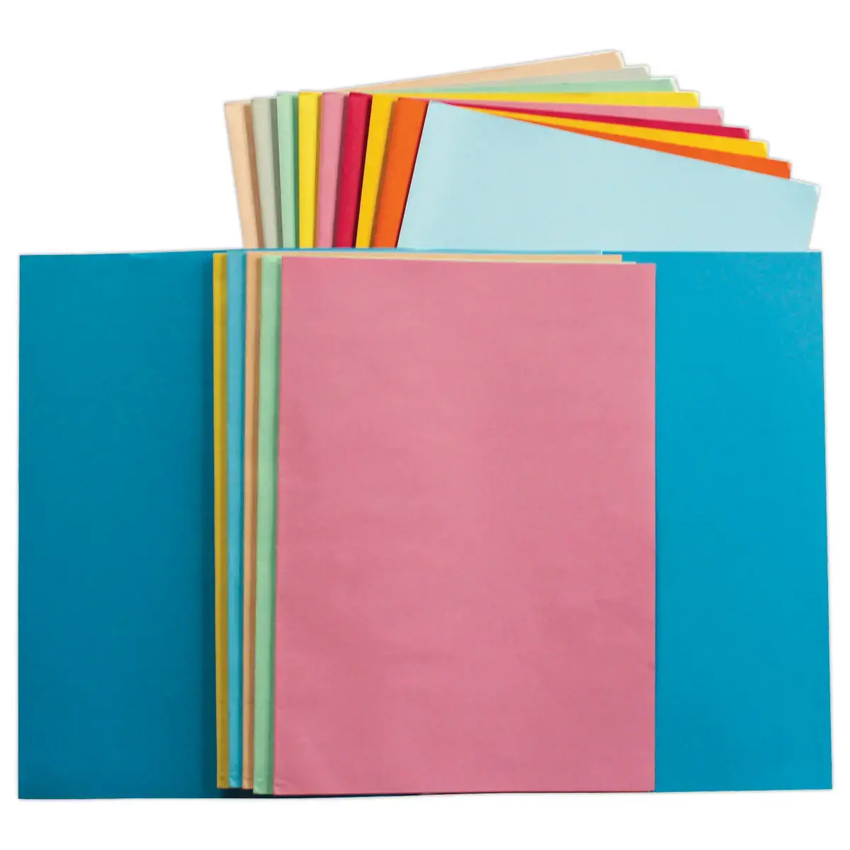 Kit chemises et sous-chemises - Coloris pastels - Exacompta photo du produit