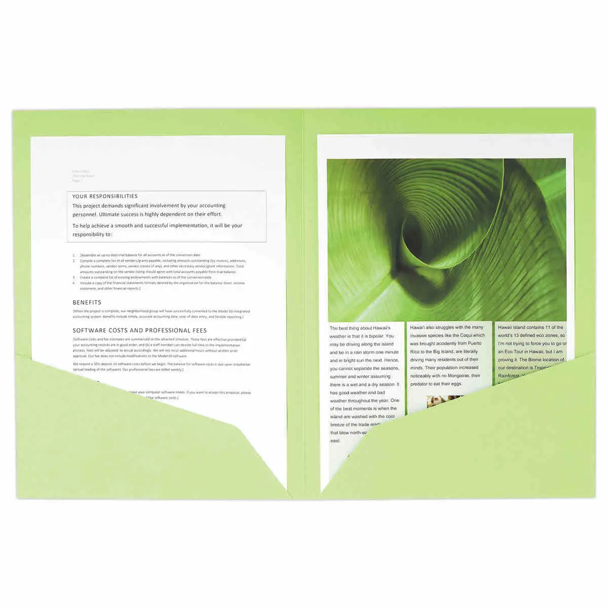 25 Chemises double poche - EXACOMPTA photo du produit