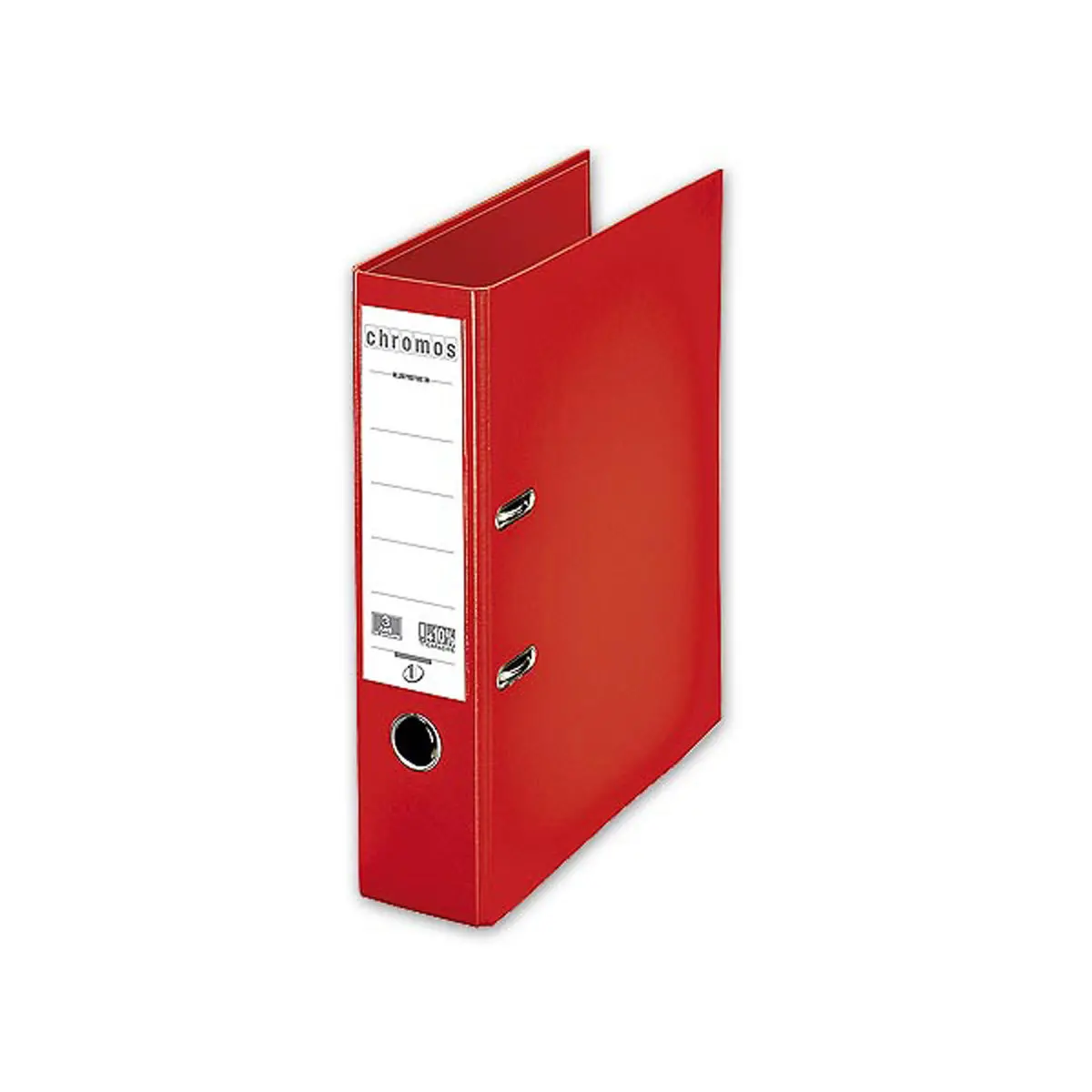 Classeur &agrave; levier - rouge -  Esselte Chromos photo du produit