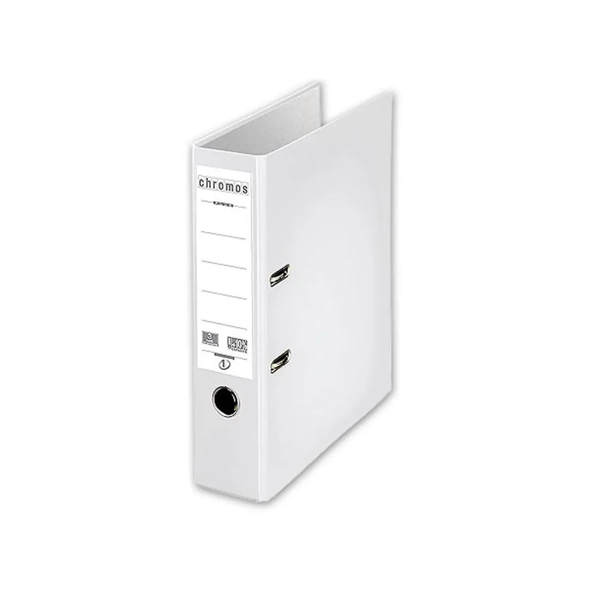 Classeur à levier - Blanc - ESSELTE CRHOMOS+ photo du produit