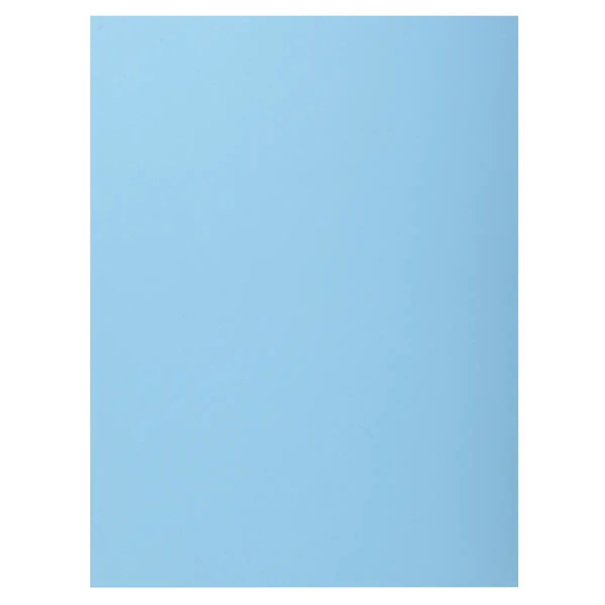 50 Chemises &agrave; rabat lat&eacute;ral 210 g - Bleu - Exacompta photo du produit