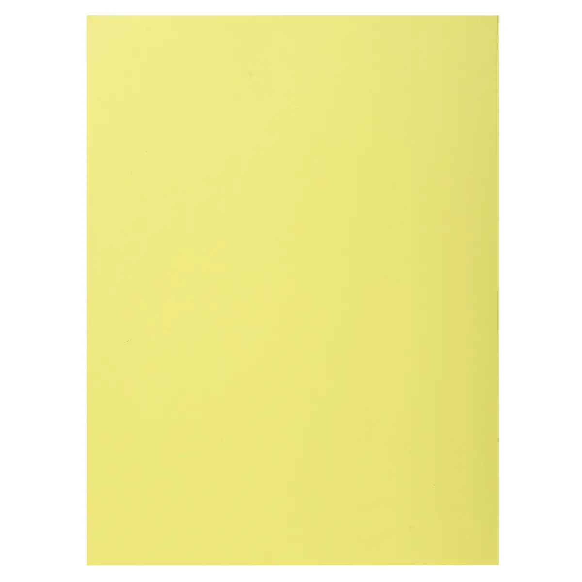 50 Chemises &agrave; rabat lat&eacute;ral 210 g - Jaune - Exacompta photo du produit