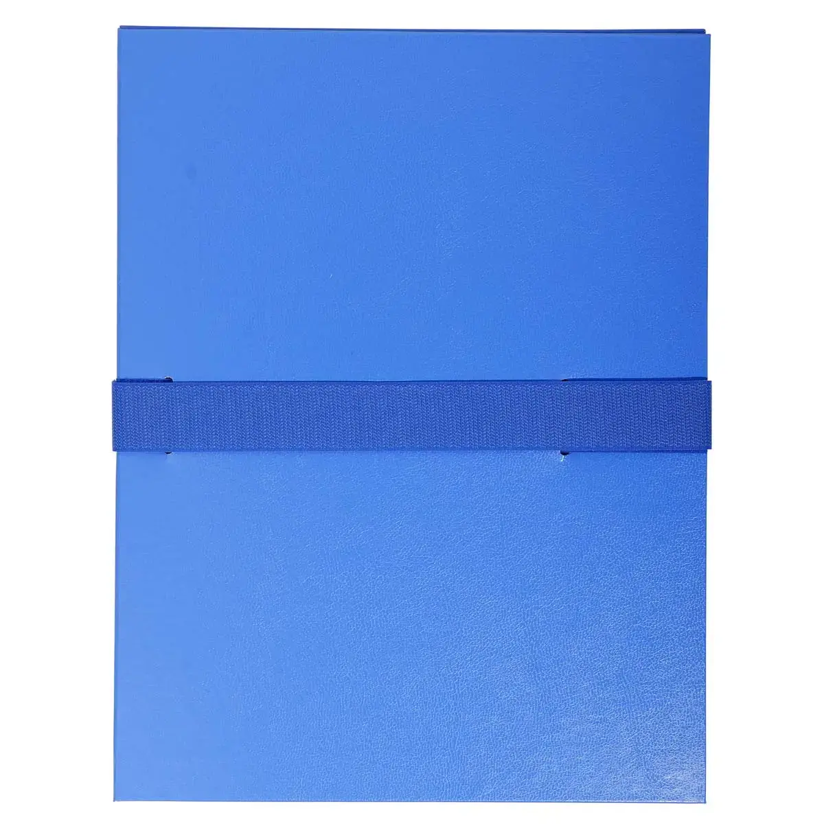 Chemise à sangle scratch et rabat Balacron - Bleu - Exacompta photo du produit