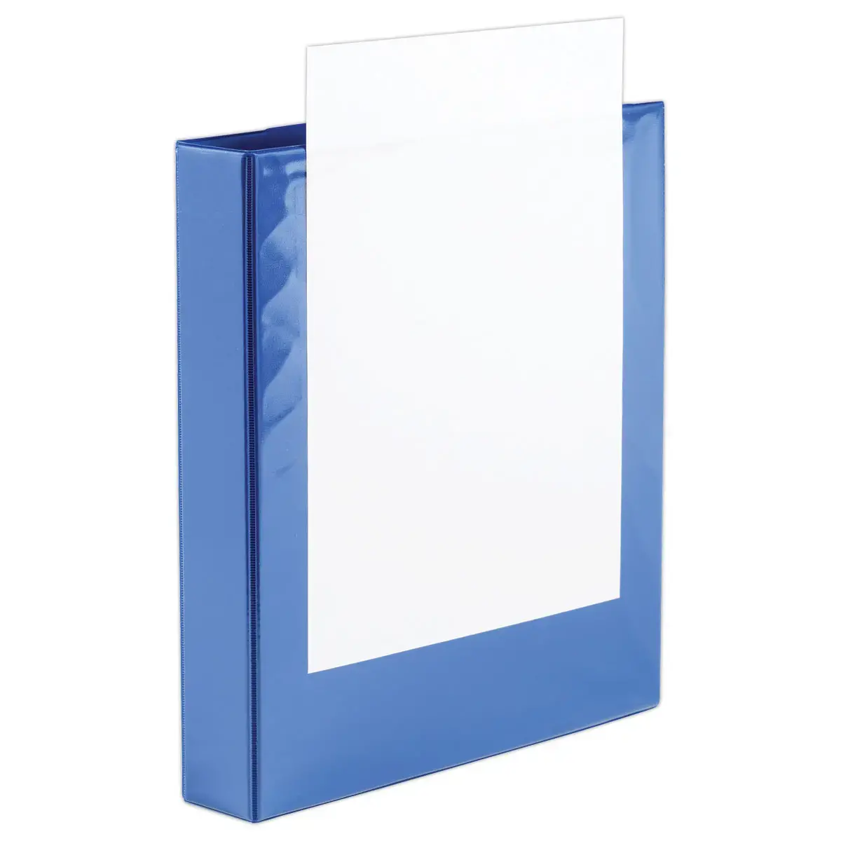 Classeur personnalisable - 4 anneaux - Dos 4,5 cm - Bleu photo du produit