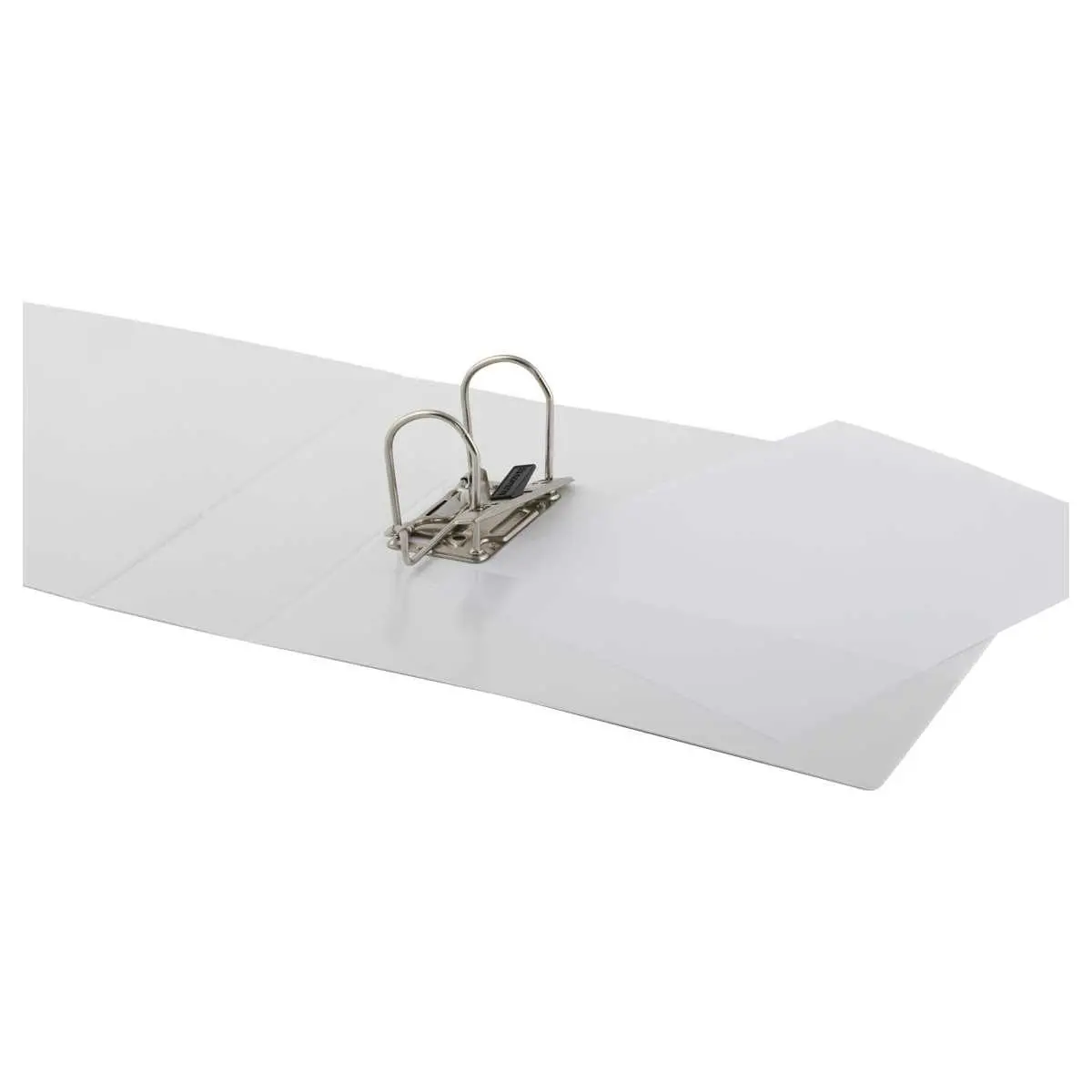 Classeur personnalisable 2 faces - Dos 8 cm - Blanc photo du produit