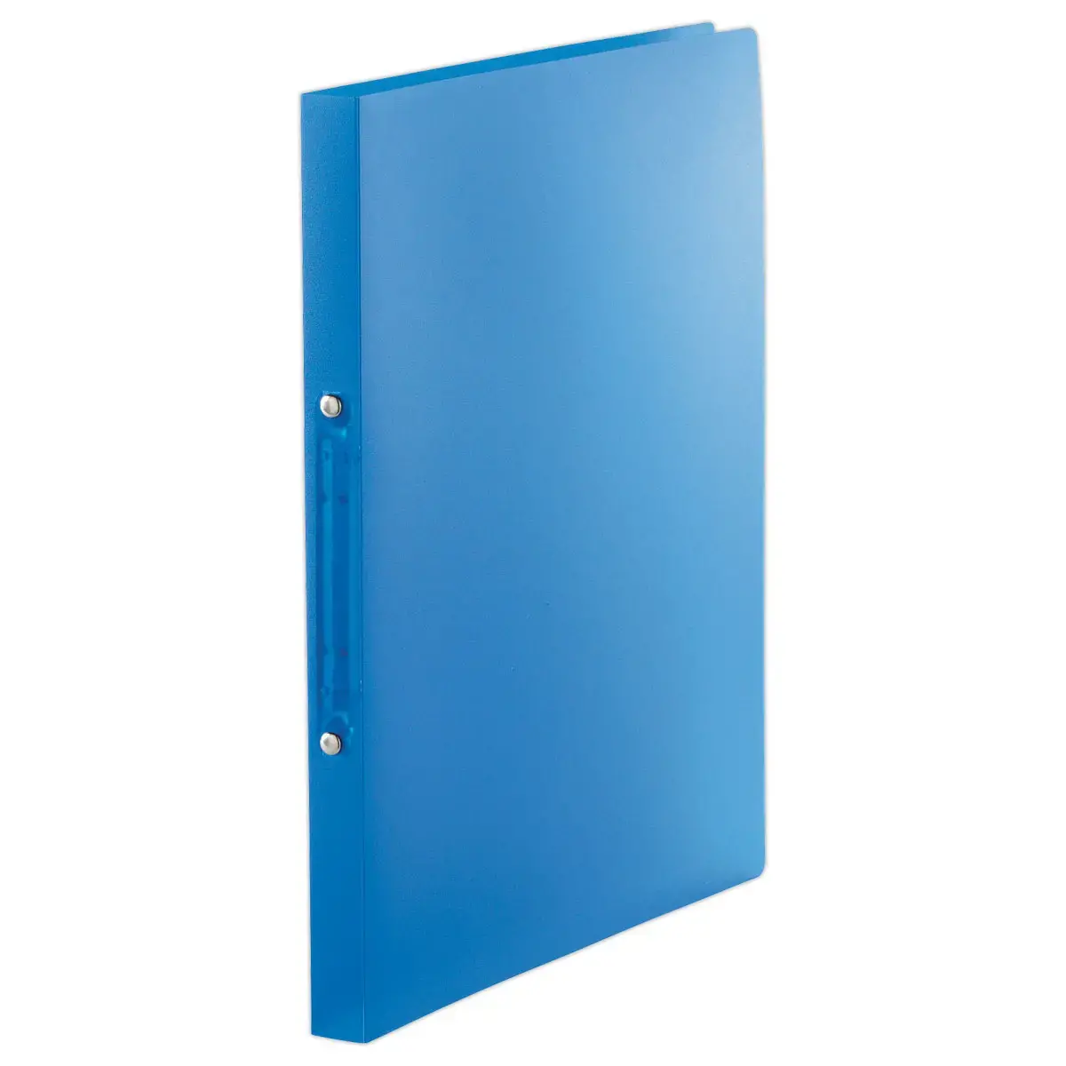 Classeur 2 anneaux translucide - Bleu - Fiducial photo du produit