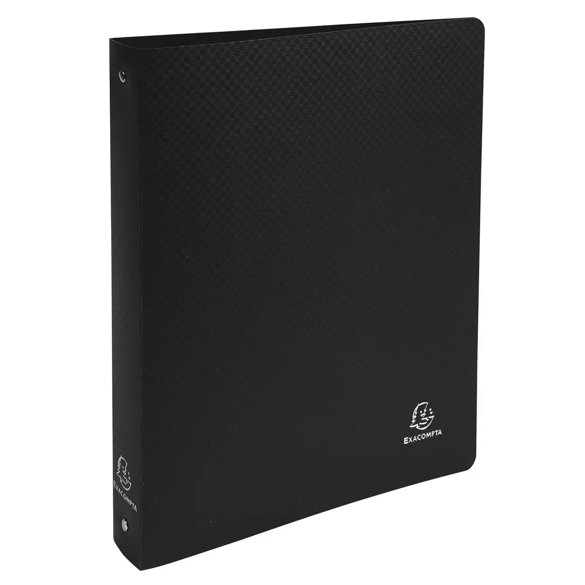 Classeur semi-rigide - 4 anneaux - Dos 4 cm - Noir - Exacompta photo du produit