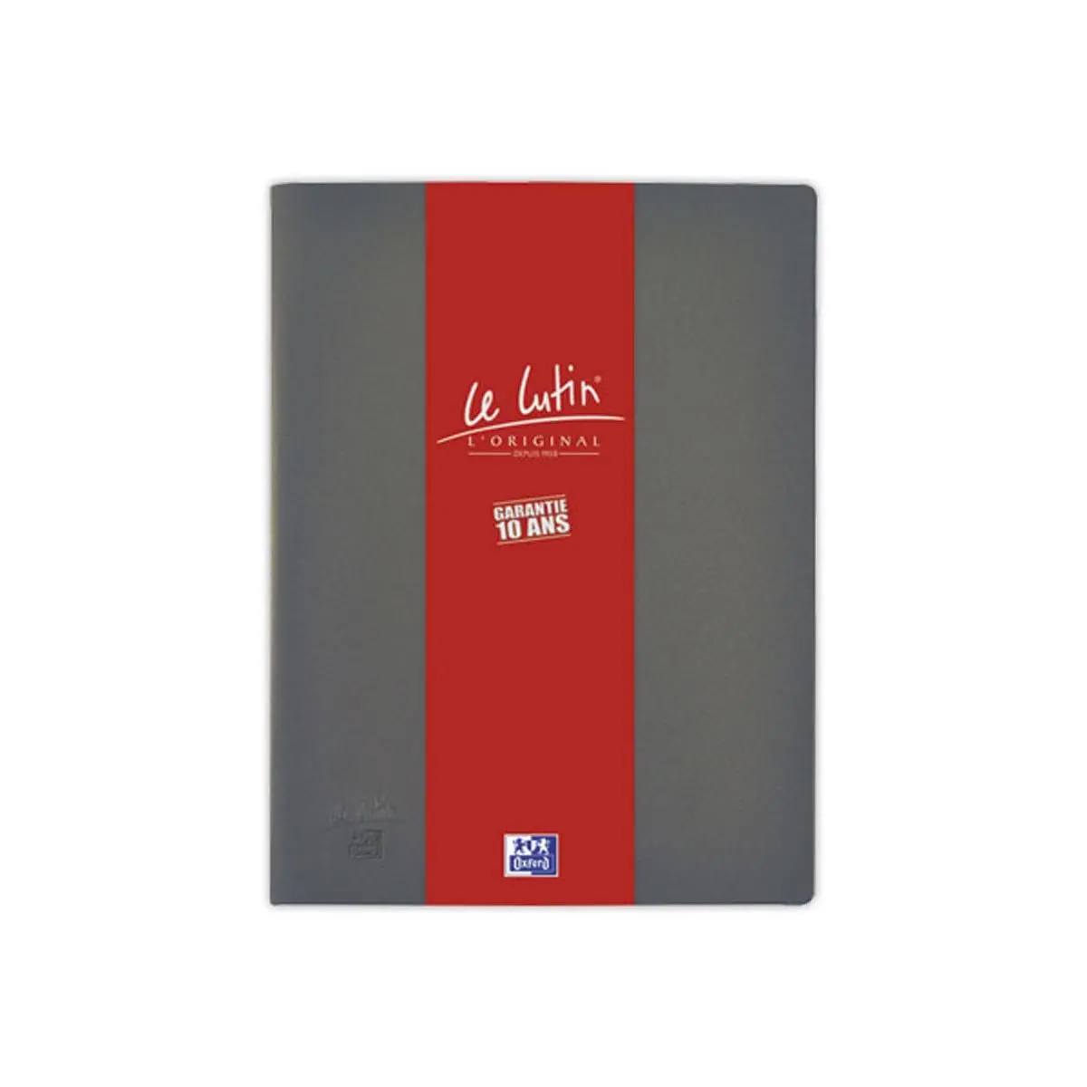 Protège-documents Le Lutin Classique A4 - ELBA - 20 pochettes - Gris photo du produit