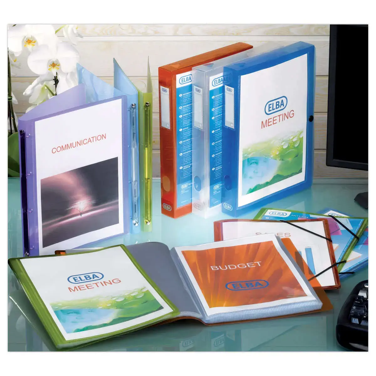 5 Classeurs personnalisables Kreacover - Exacompta photo du produit