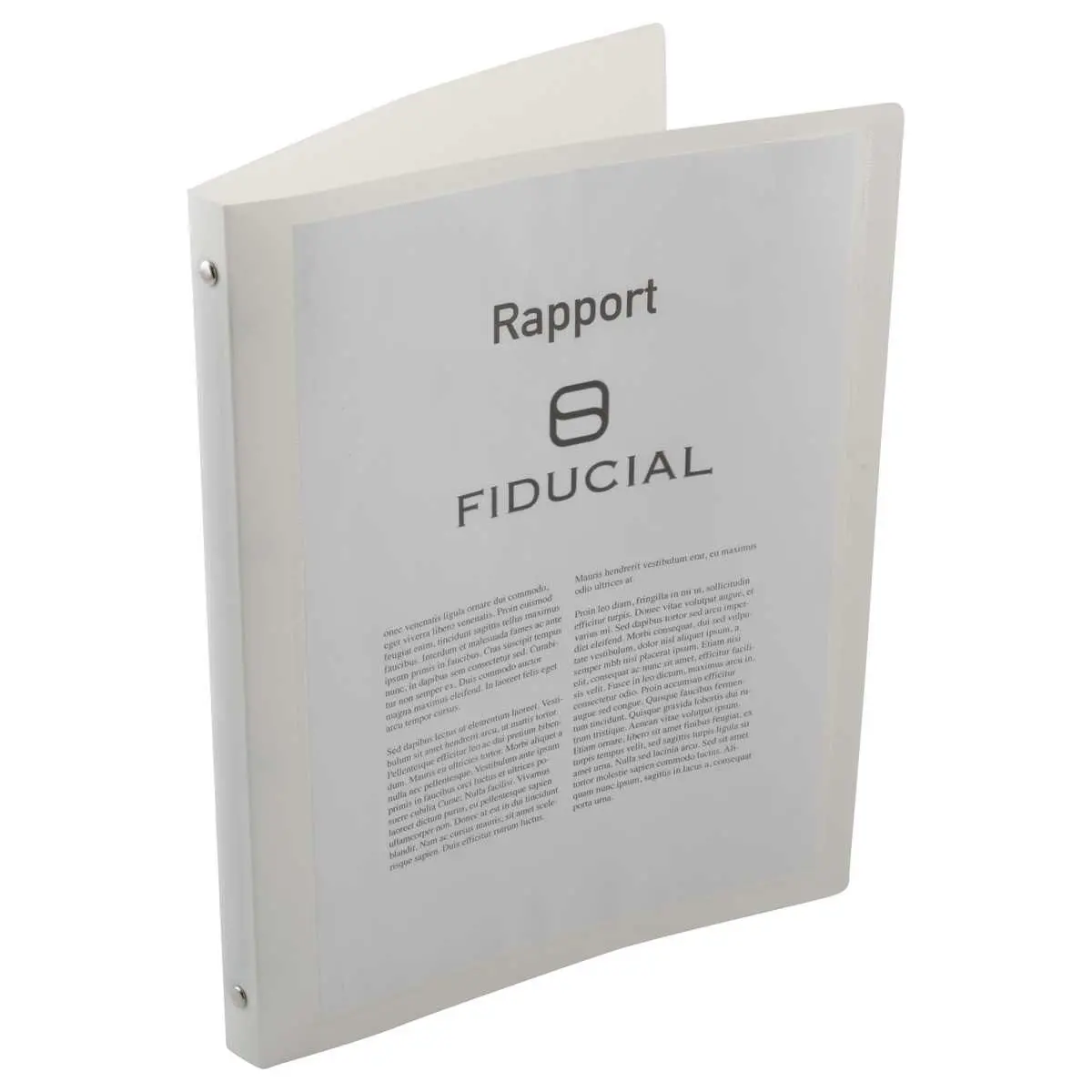 Classeur personnalisable 1 face - A4 - 4 anneaux - Dos 2 cm photo du produit